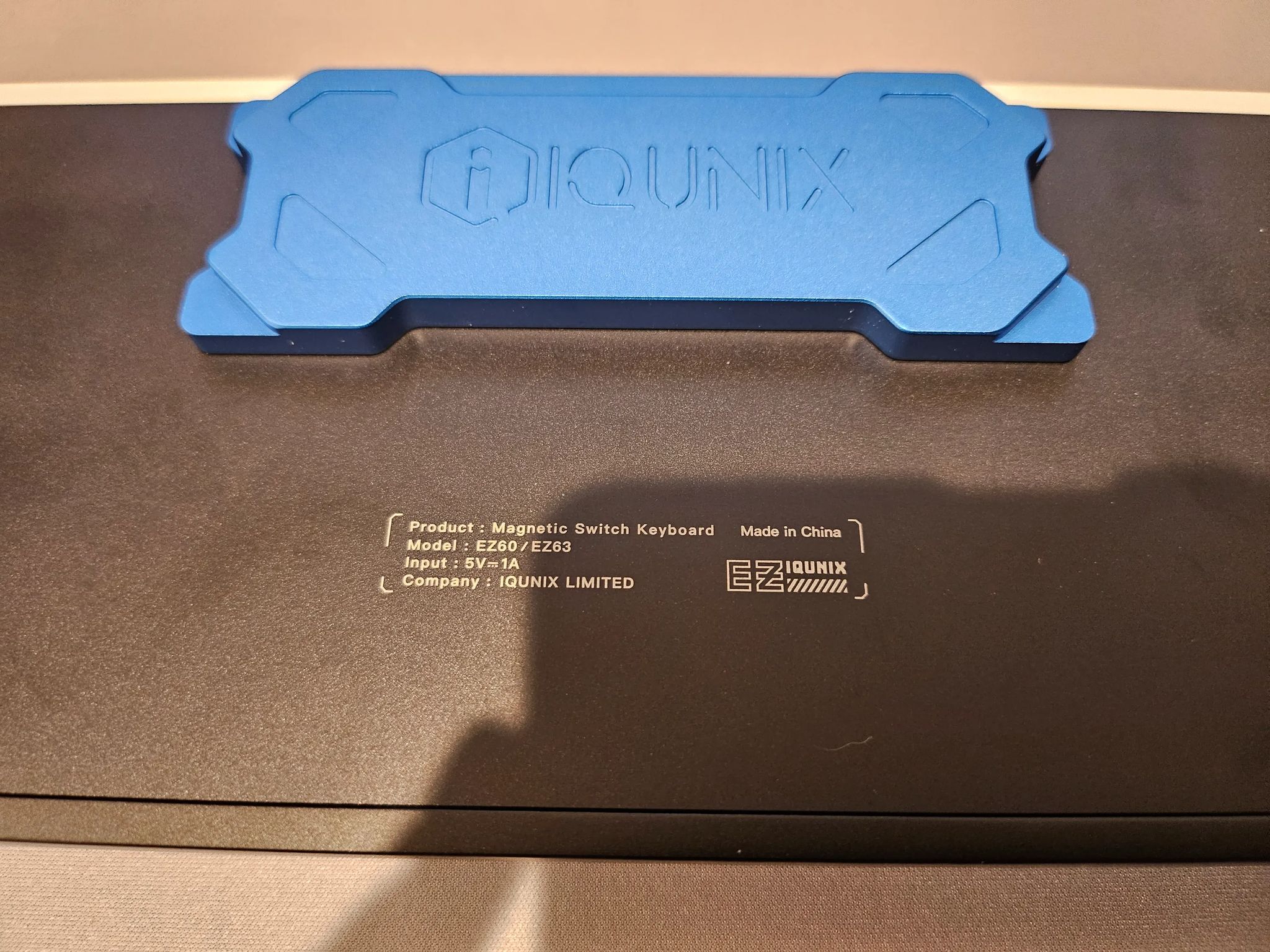 Iqunix EZ63 magnetic switch gaming keyboard