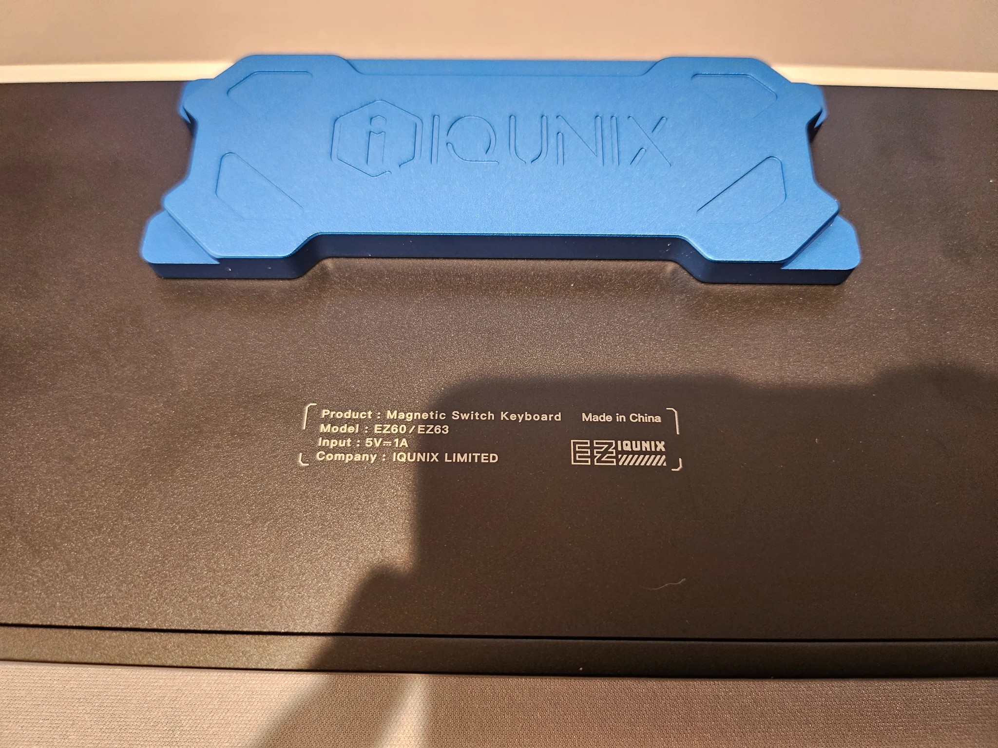 Iqunix EZ63 magnetic switch gaming keyboard