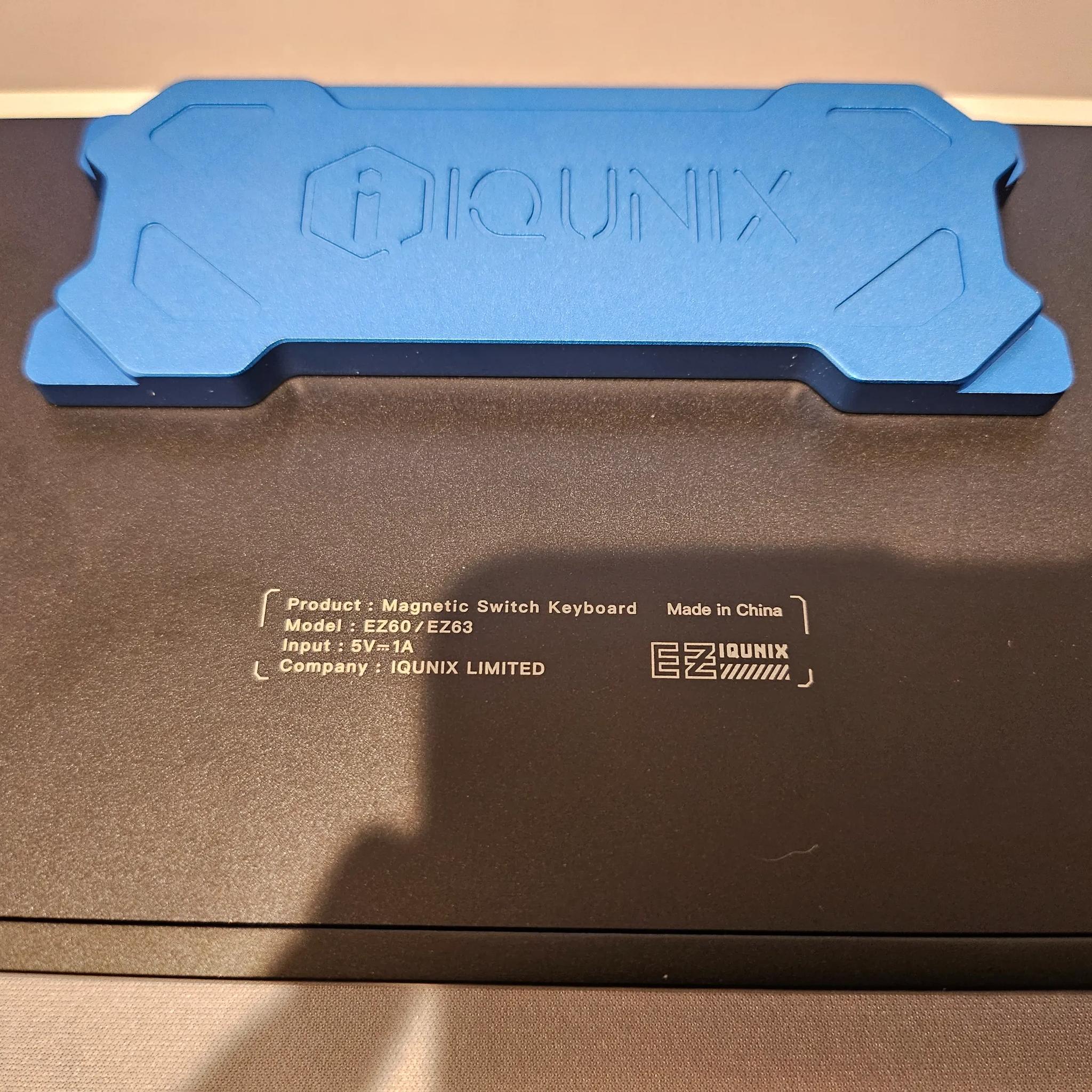 Iqunix EZ63 magnetic switch gaming keyboard