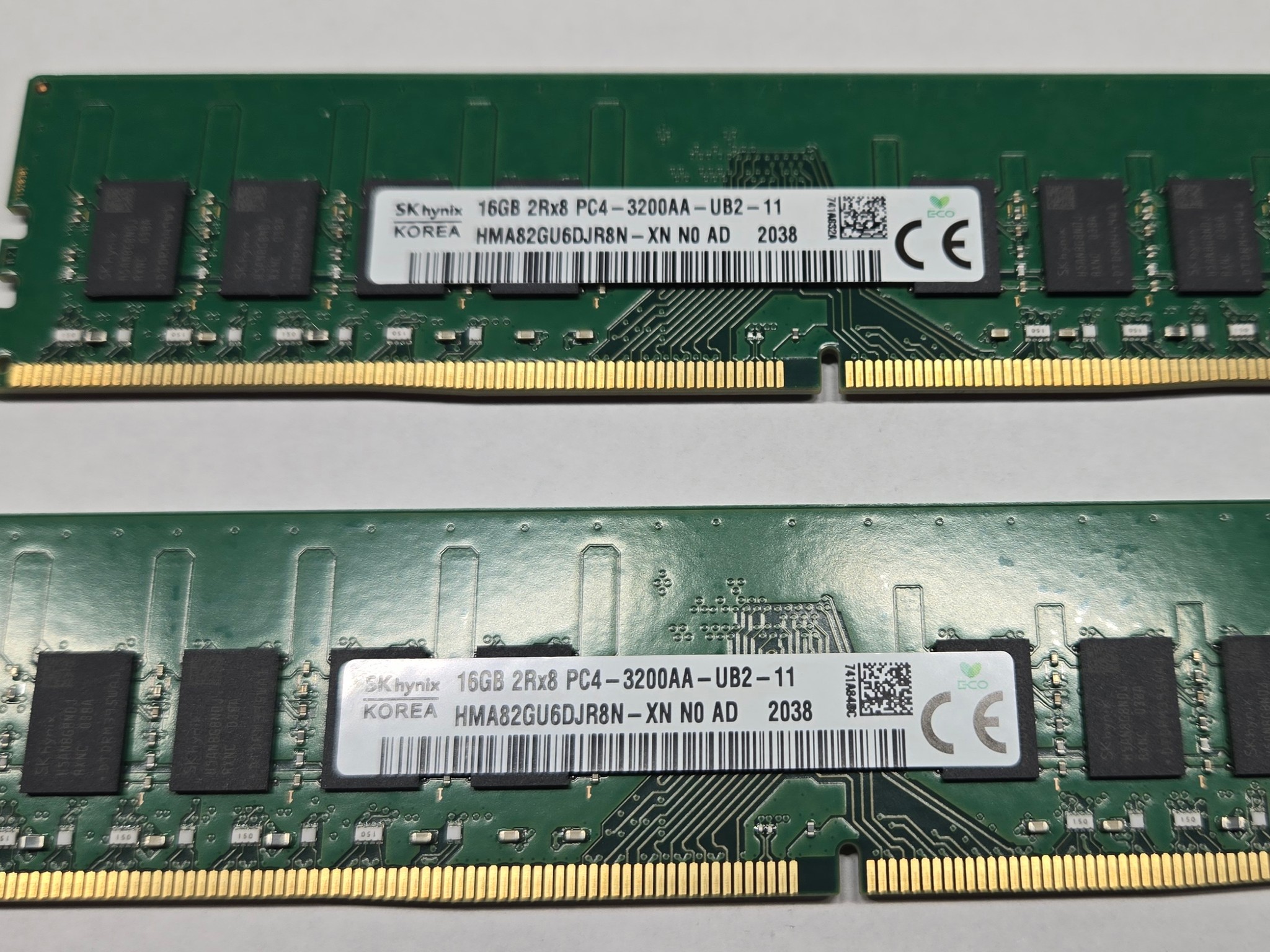 SK Hynix 32GB (2x16GB) DDR4 3200MHz Desktop RAM Kit
