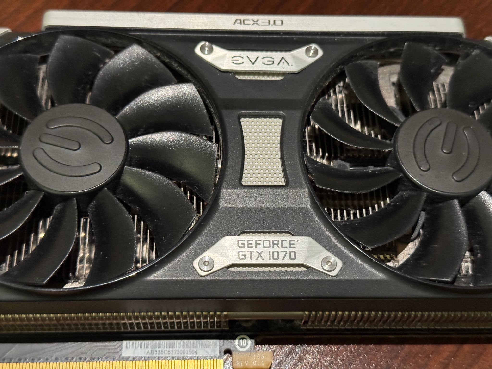 EVGA GTX 1070 Superclock - 8GB with ACX3.0 cooler