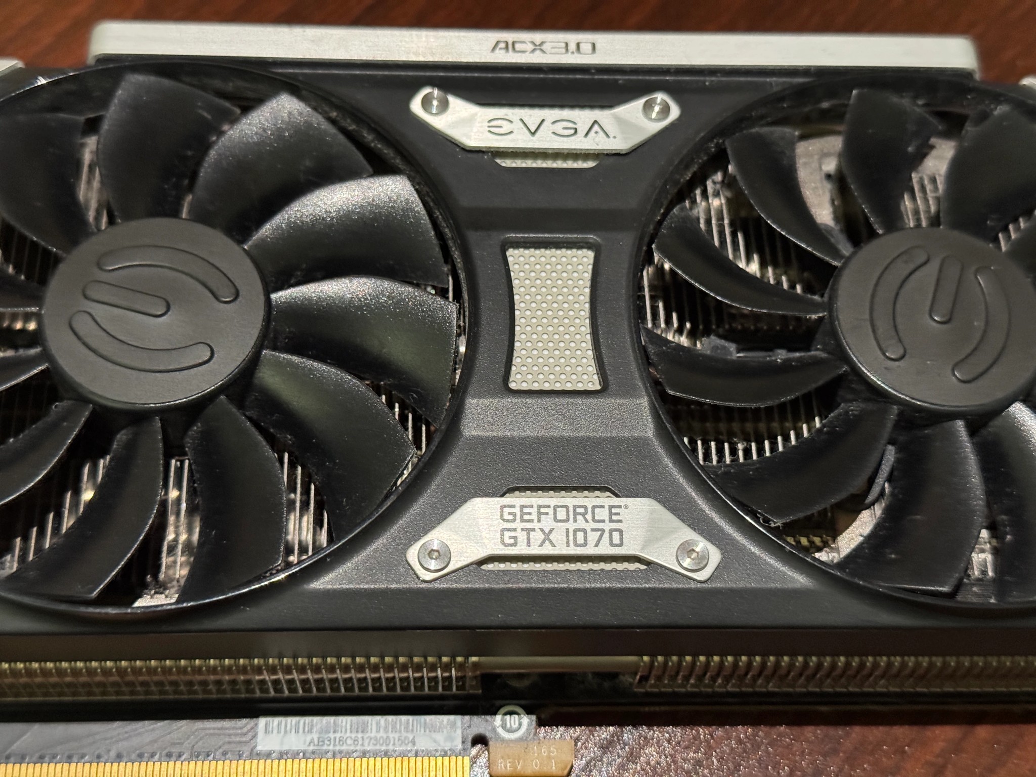 EVGA GTX 1070 Superclock - 8GB with ACX3.0 cooler