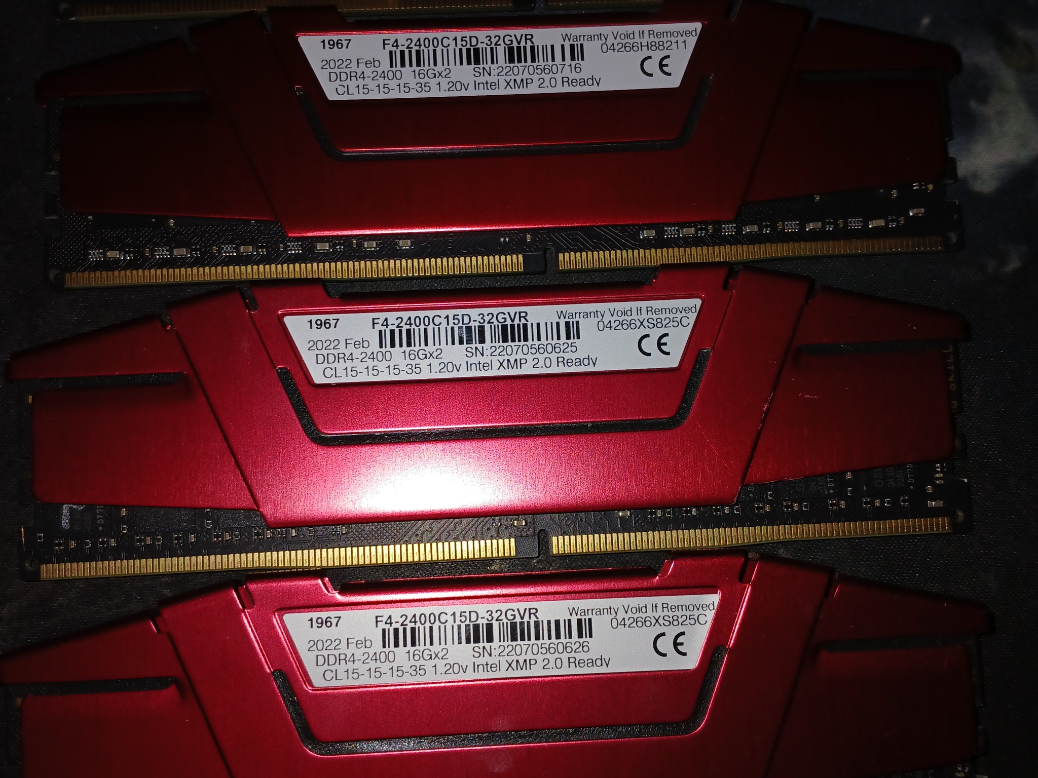 G.Skill RipJaws V 64GB DDR4-2400 Ram