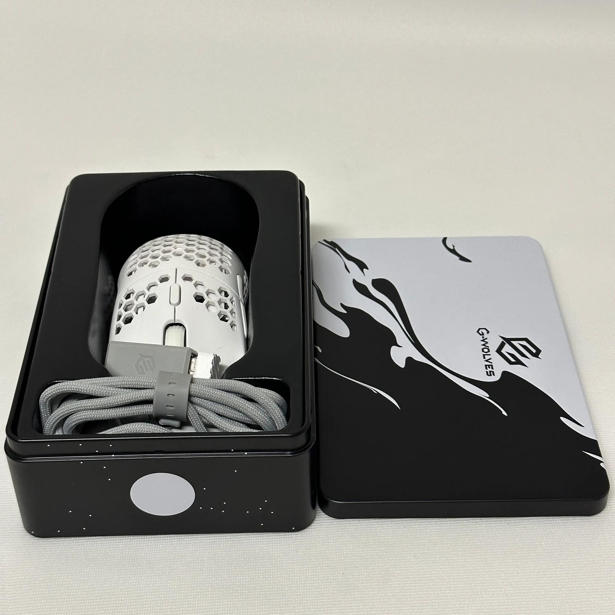 G-WOLVES Hati S Wireless Gaming Mouse - White