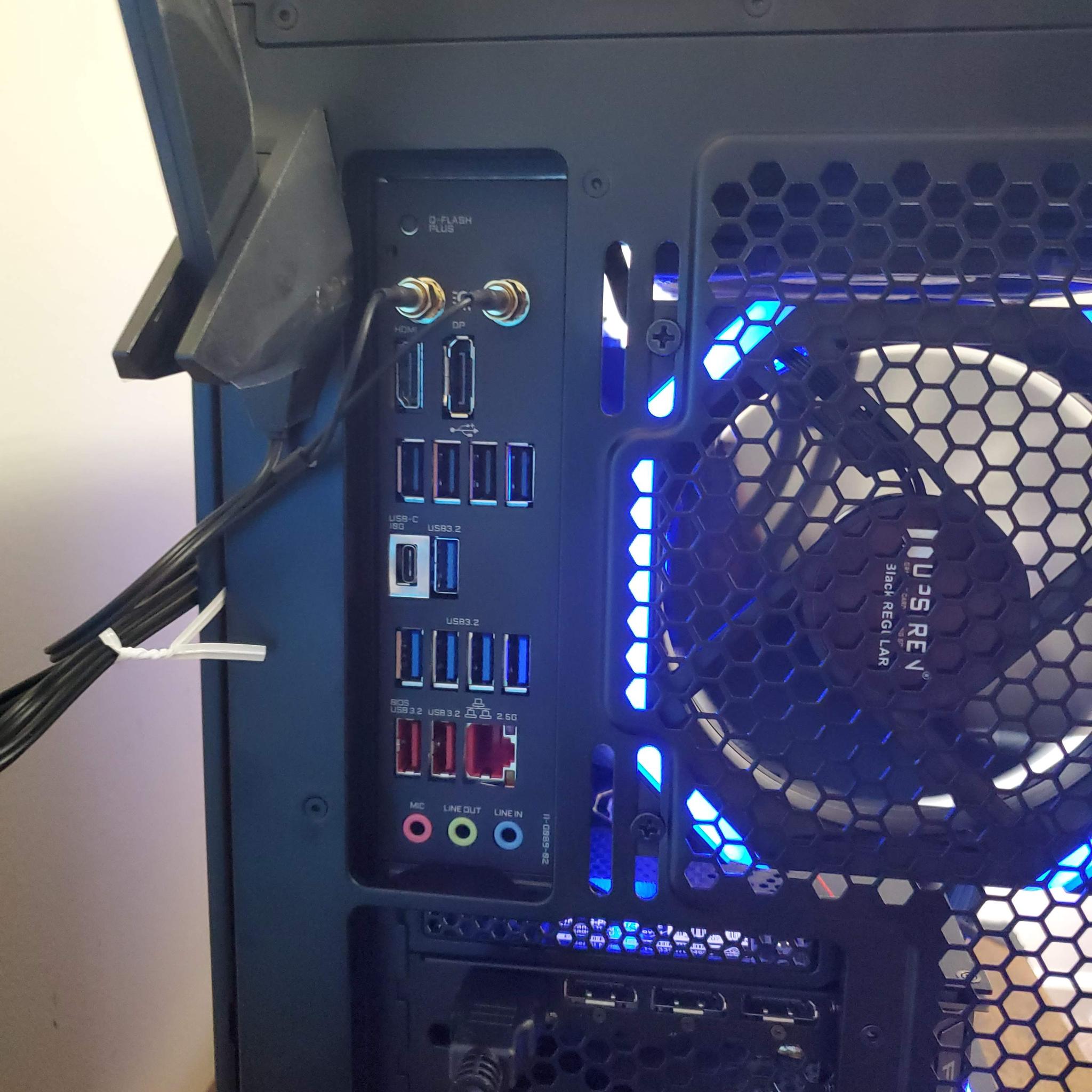 🔵 Sapphire Shadow: Ryzen 7 7700X | RTX 3080 Ti | 32GB DDR5 | 1TB NVMe | ATX Powerhouse 🚀
