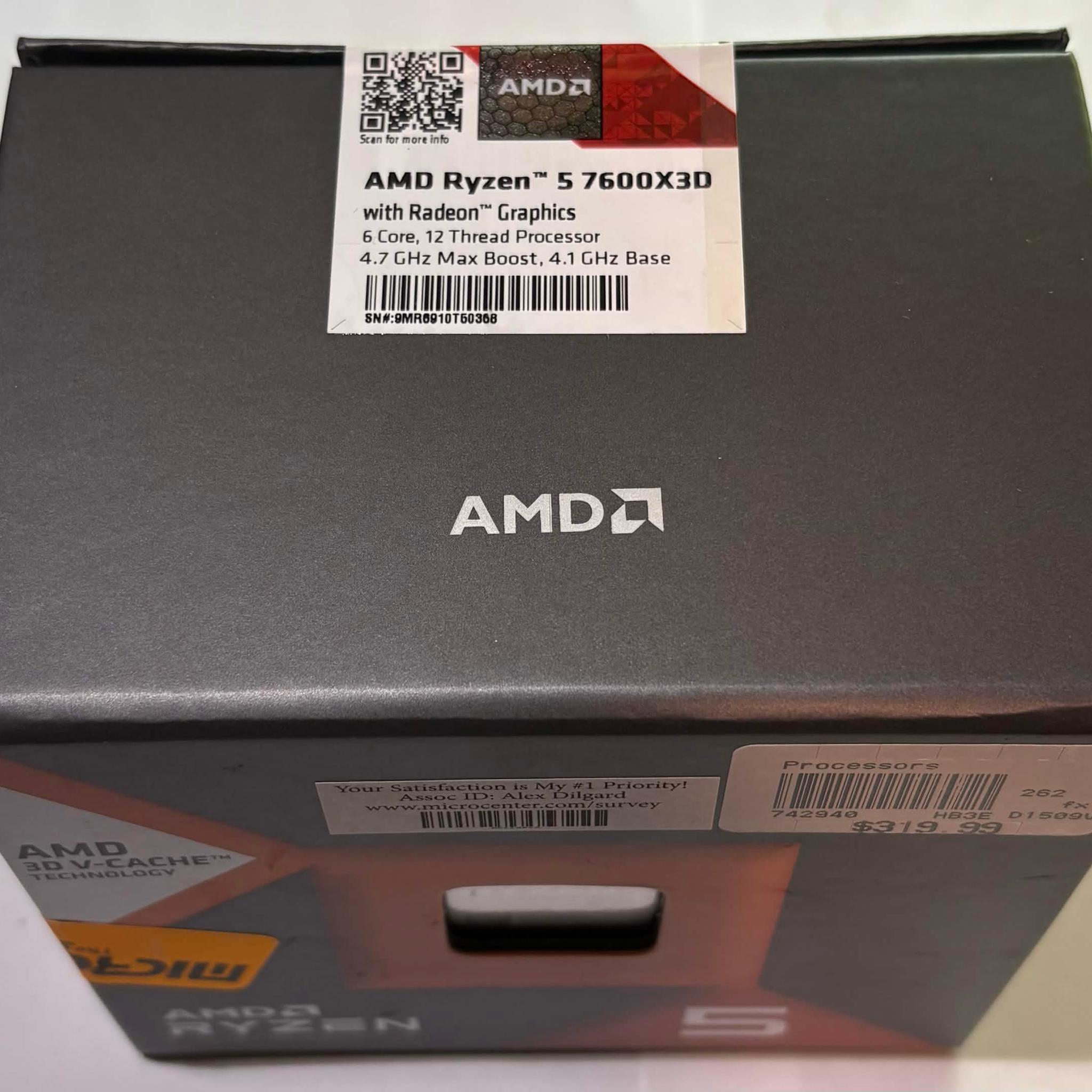 AMD Ryzen 5 7600X3D
