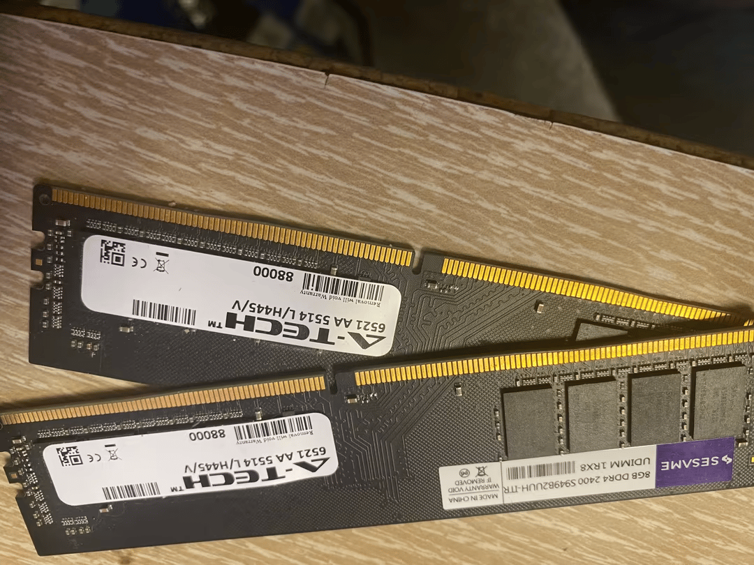 16 GB DDR4 2400mhz
