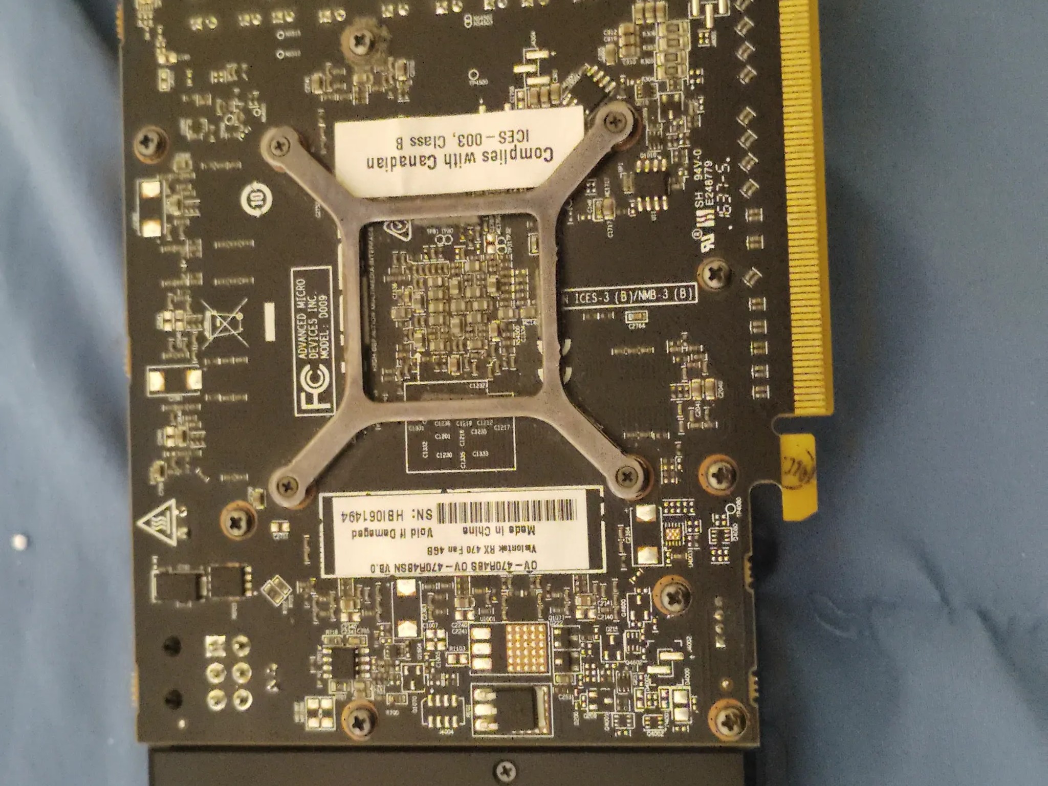 Visiontek Radeon RX 470 4GB GPU