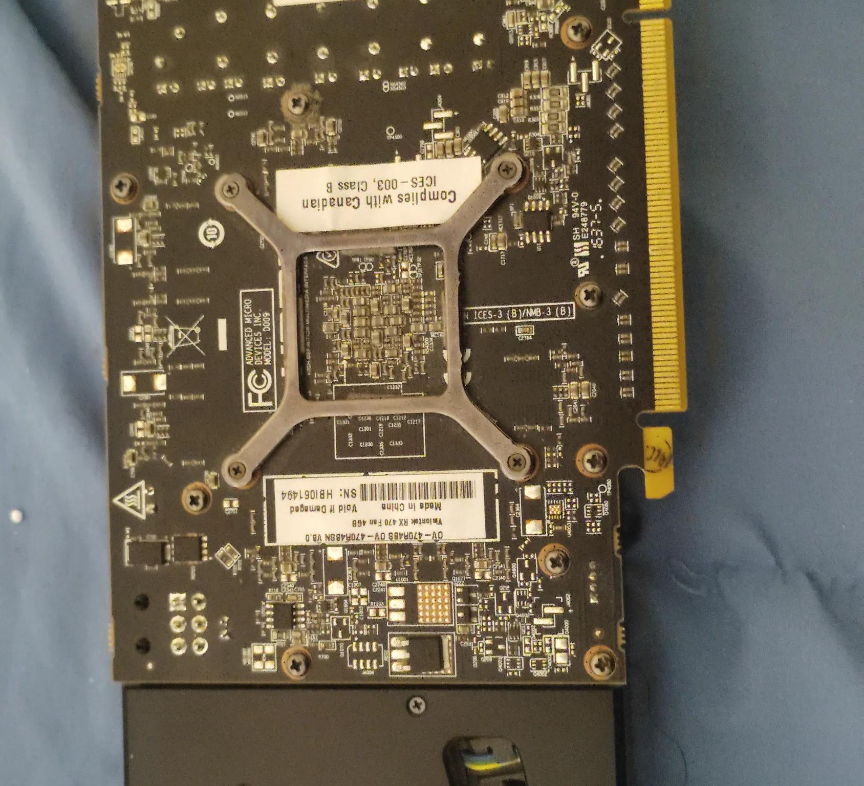 Visiontek Radeon RX 470 4GB GPU