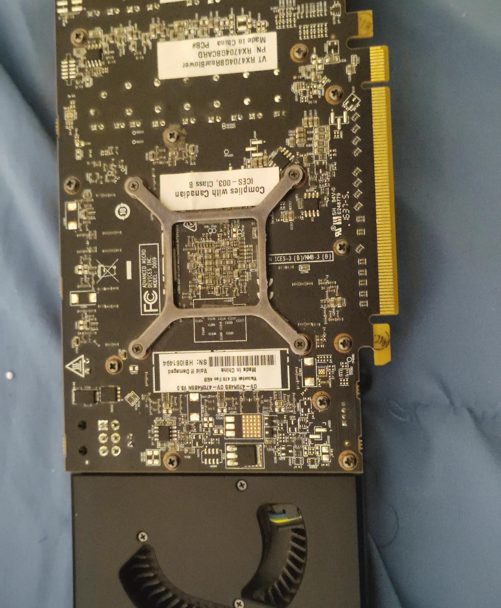 Visiontek Radeon RX 470 4GB GPU