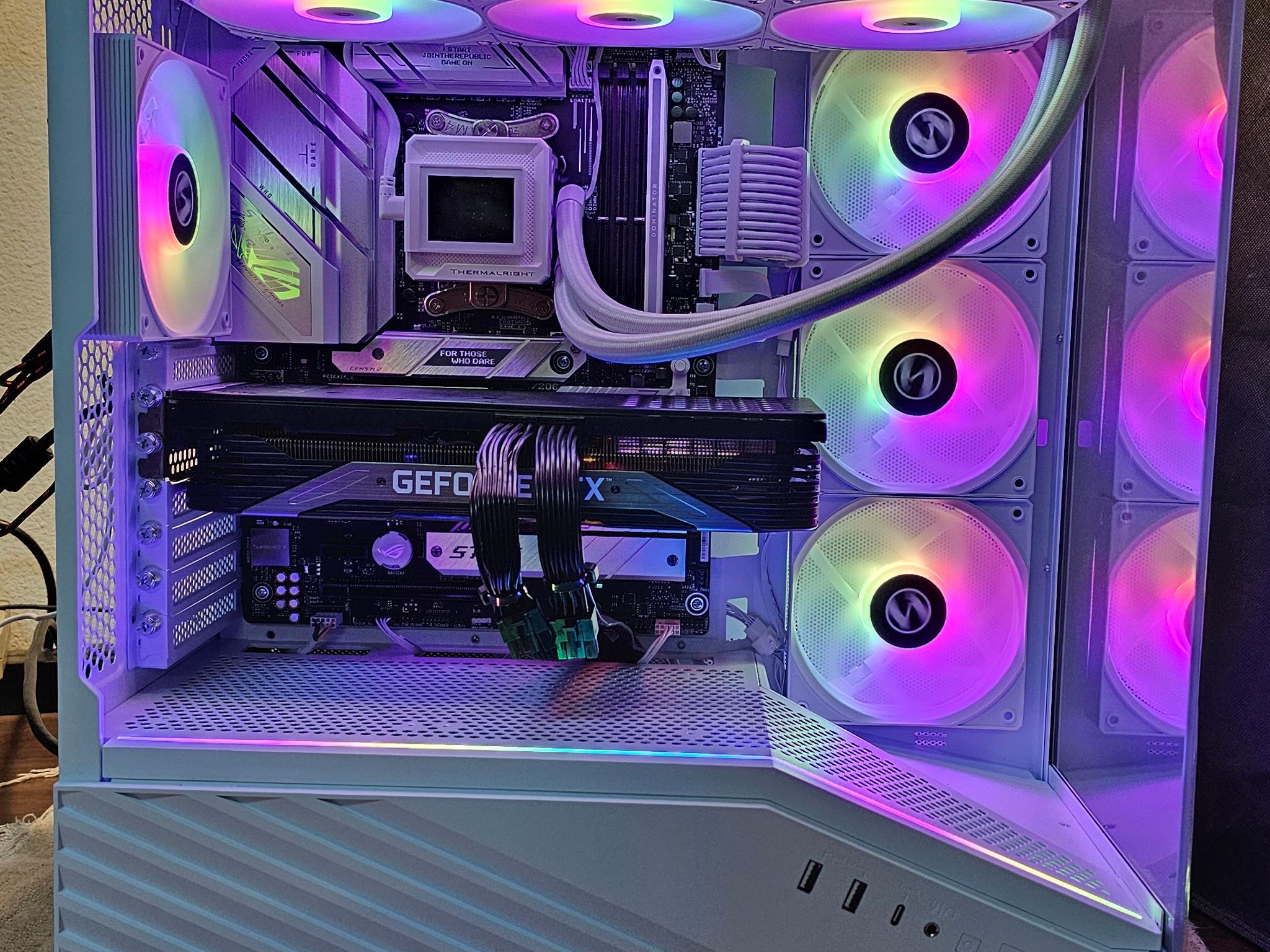 ⚡PROJECT VISION⚡ RTX 3070 - Ryzen 9 7950X - 16GB DDR5 - 1TB SSD - 1440P GAMING PC