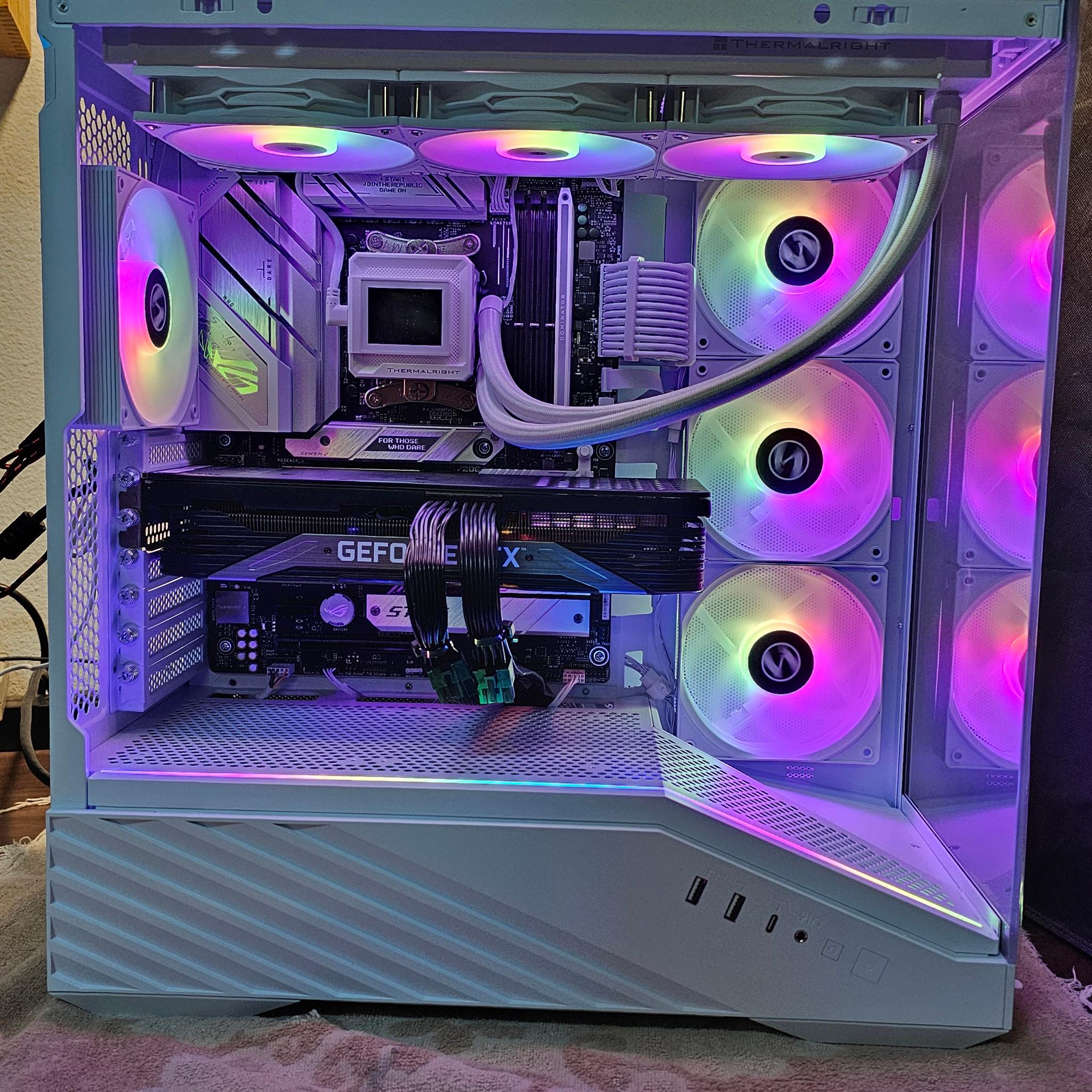 ⚡PROJECT VISION⚡ RTX 3070 - Ryzen 9 7950X - 16GB DDR5 - 1TB SSD - 1440P GAMING PC