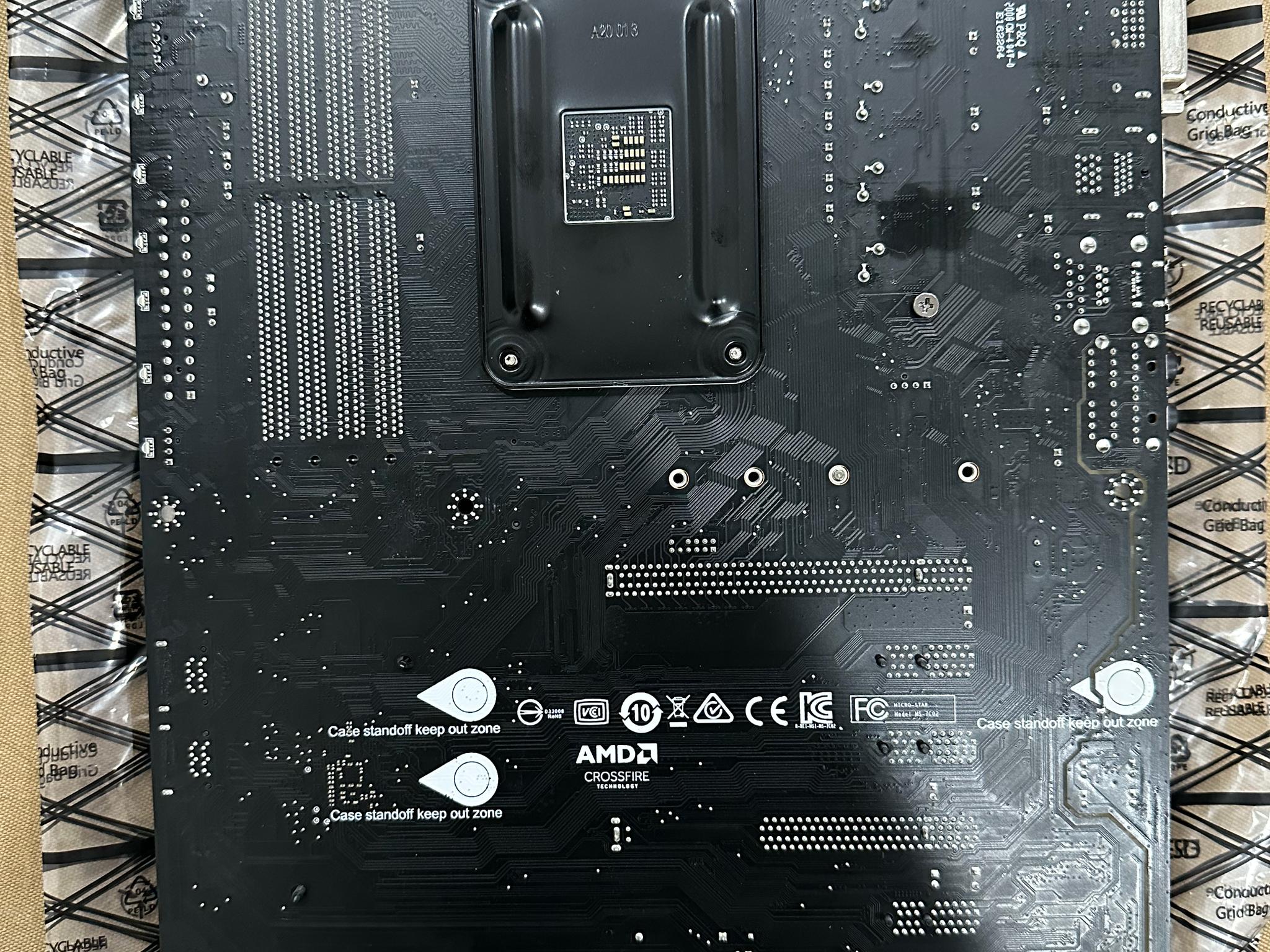 MSI b450 Tomahawk MAX w/ Ryzen 5 2600 (tested, works)