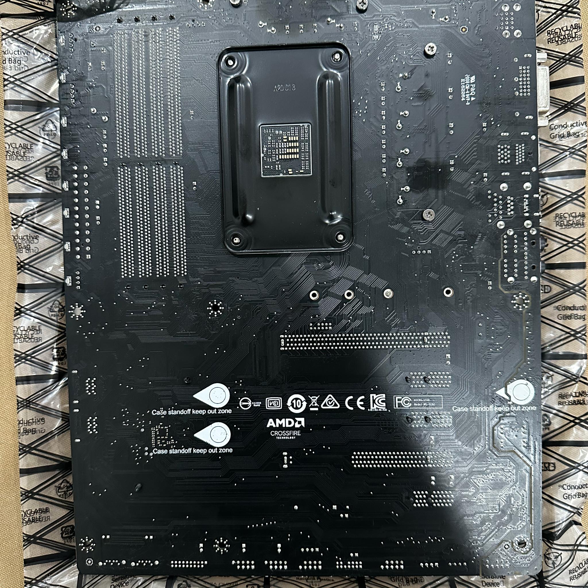 MSI b450 Tomahawk MAX w/ Ryzen 5 2600 (tested, works)