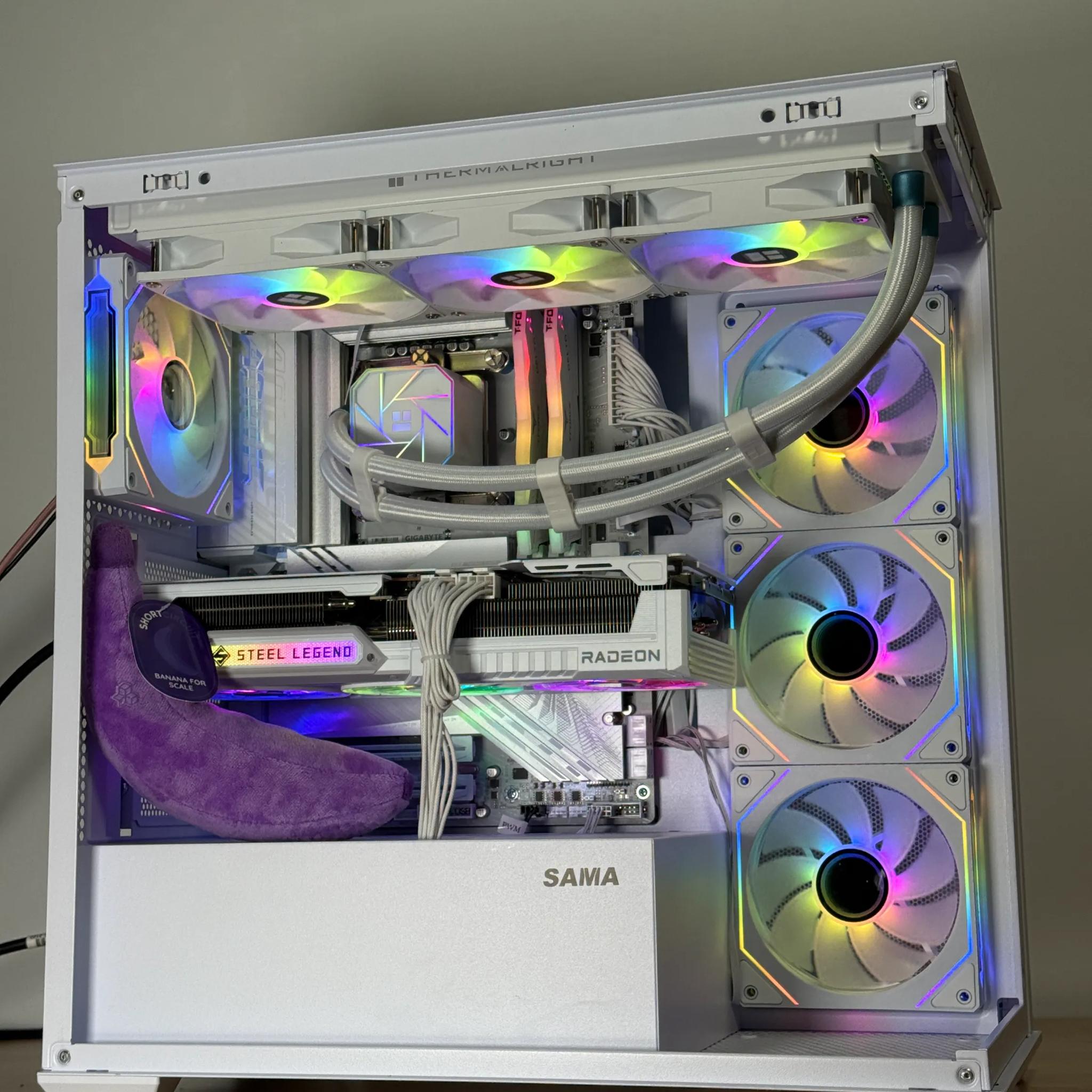 AMD RX 9070XT Intel Core Ultra 7 265k Gaming PC