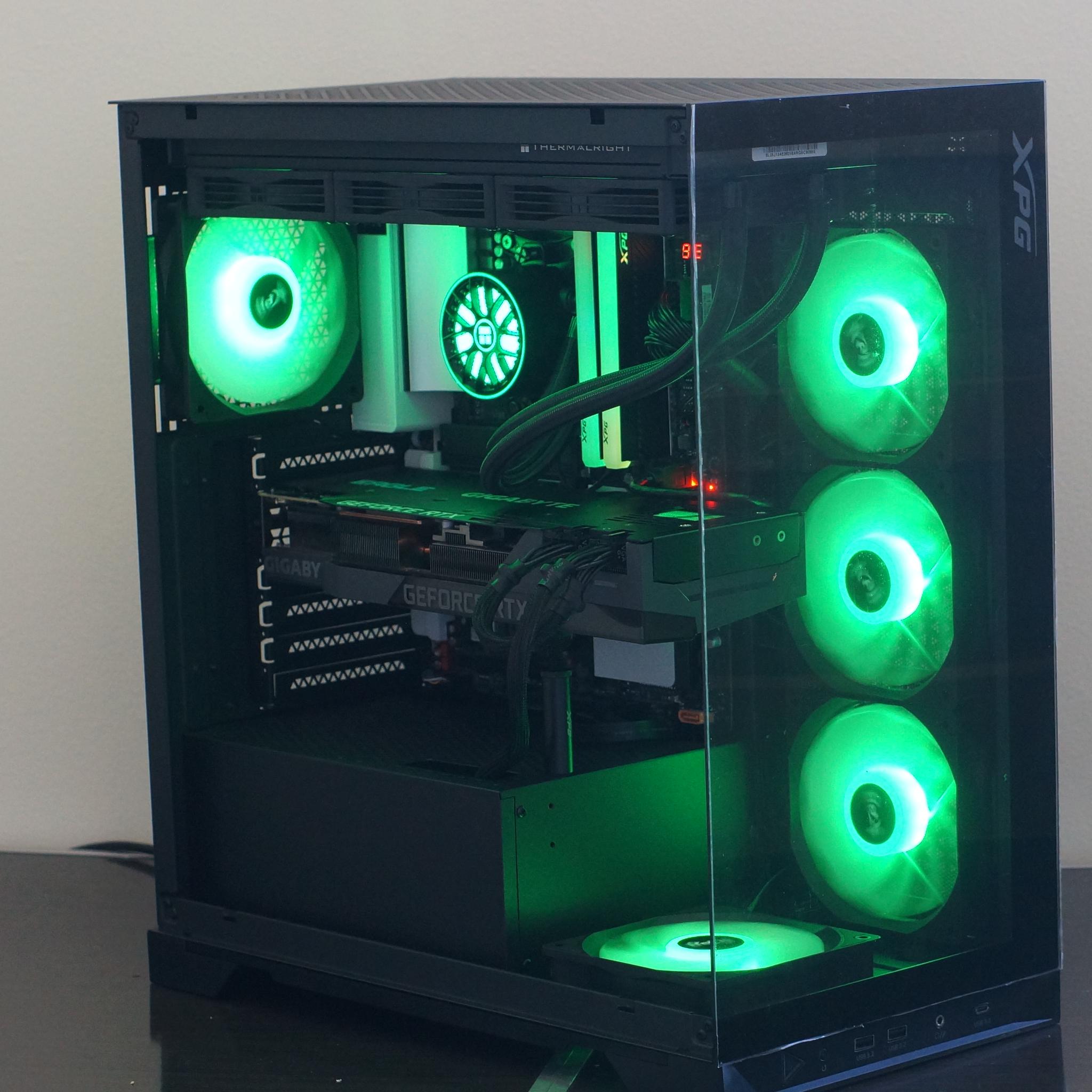 RTX 3080 + Ryzen 7 5800X | 32 GB | 1 TB