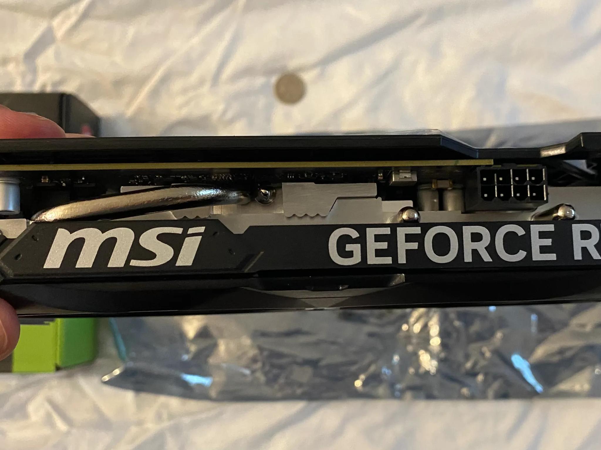 MSI RTX 4060 8GB - Never Gaming/Stressed - Display Only - Like New March 2025