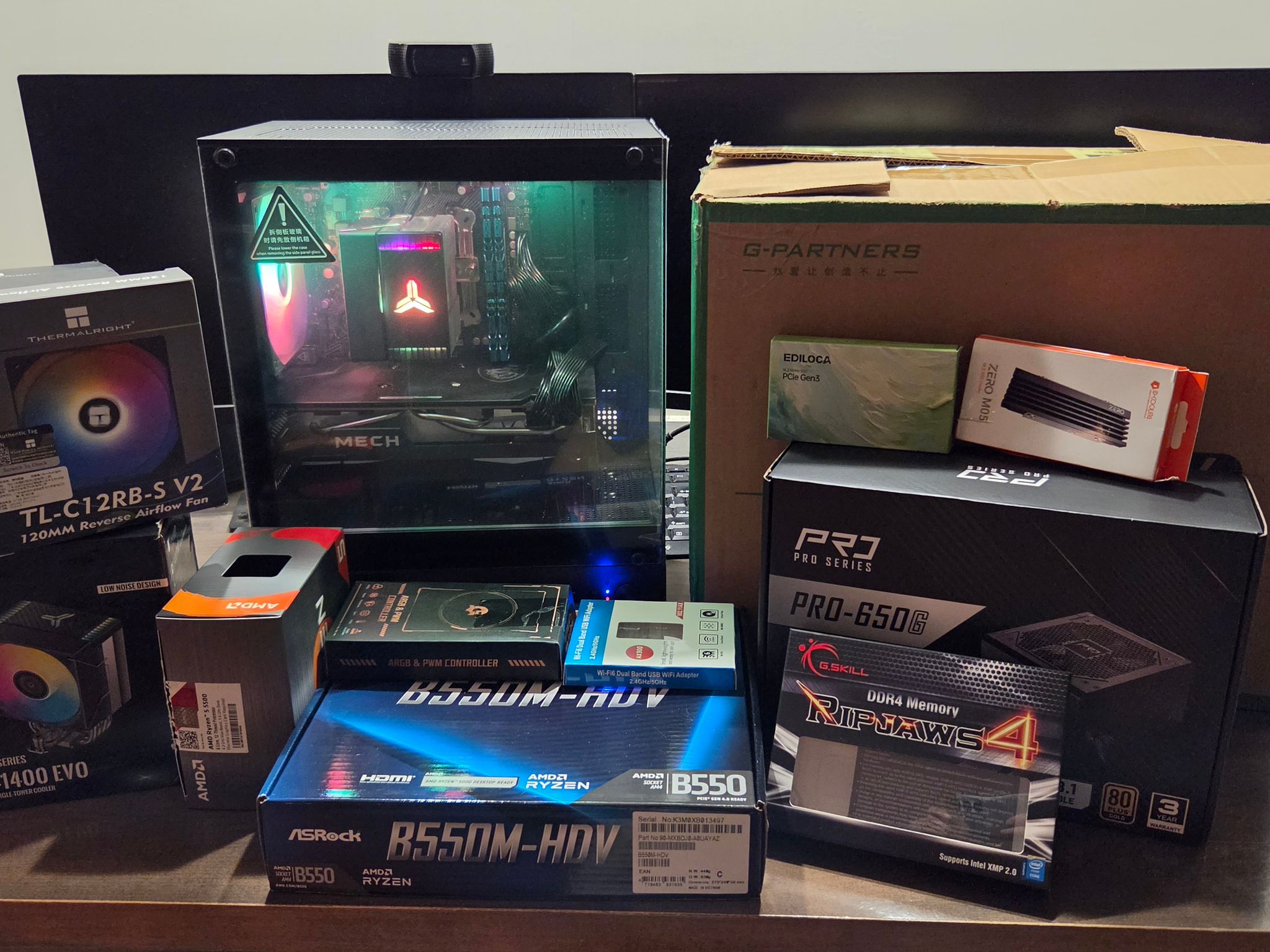 🚀 High-Performance Custom Gaming PC | Ryzen 5 + RX 6700 XT 12GB | Mostly New Parts!