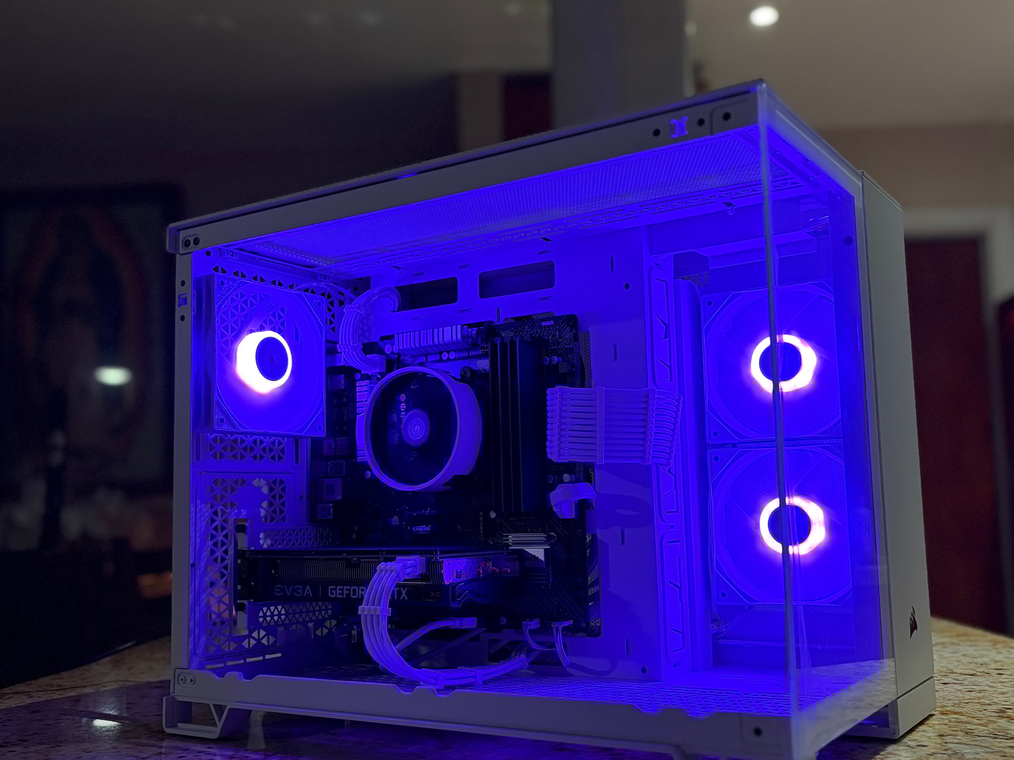 White Gaming PC | 3060TI | Ryzen 5 5500 | 16GB RAM | 1TB SSD | Wi-fi + BT