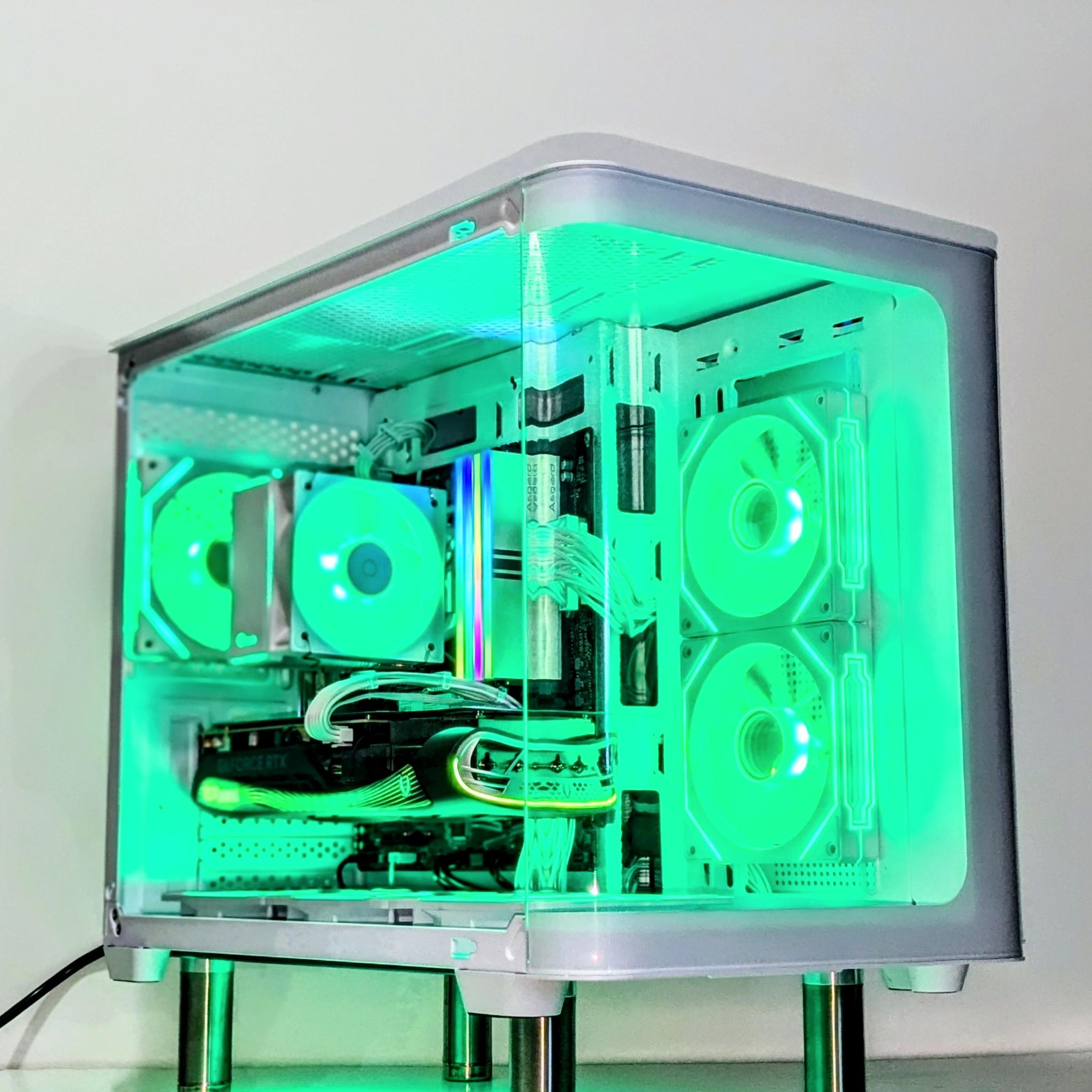 1440P/4K Gaming Beast🔥⚪|RTX 4070 TI|32GB RAM|Ryzen 9|2TB Storage|Wi-Fi+ BT| Windows 11