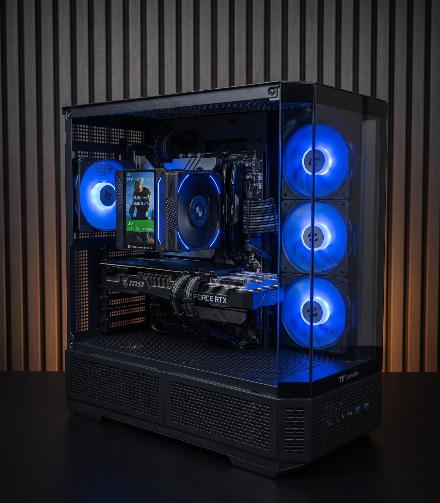 GeForce RTX 3070 Custom Gaming PC - Core i7-13700K, 16GB RAM, 1TB NVMe SSD