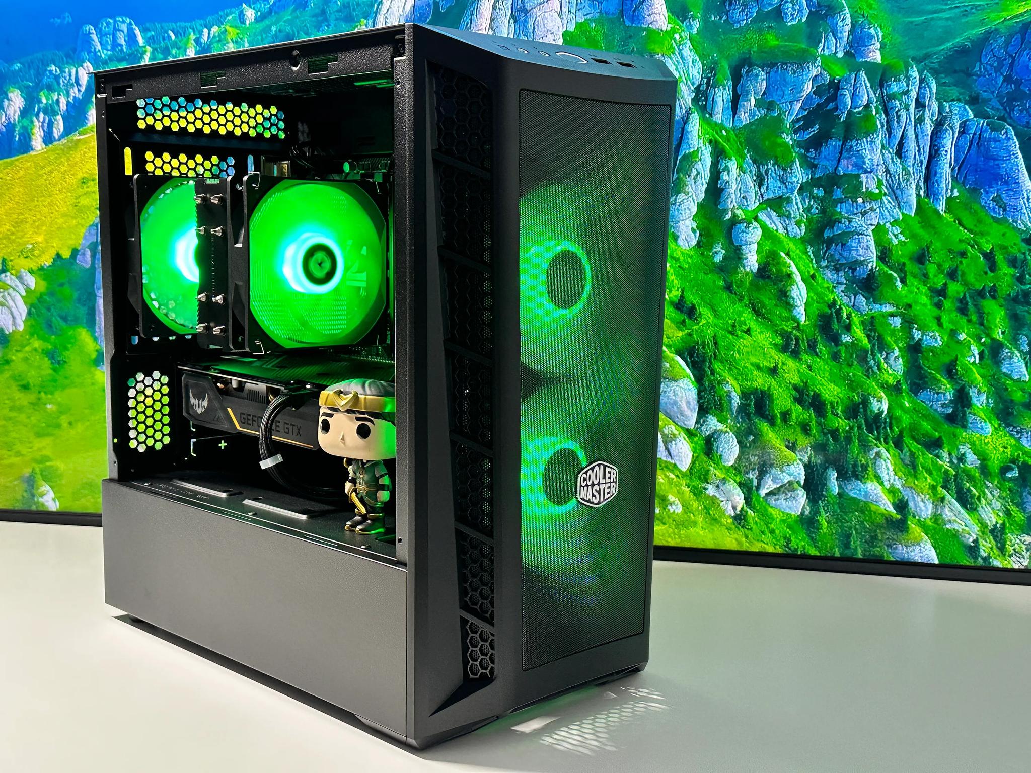 💚 👑Loki👑💚-Gaming PC-Nvidia GTX 1650 Super -AMD Ryzen 5 2600 6core-16GB DDR4 RAM-500GB NVME