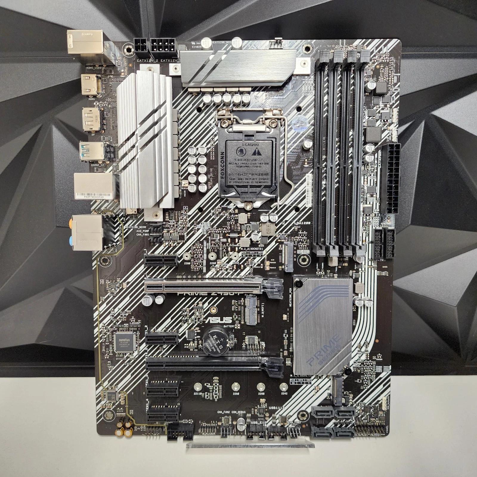 UPDATED BIOS ASUS Prime Z490-P DDR4 LGA1200 ATX Motherboard