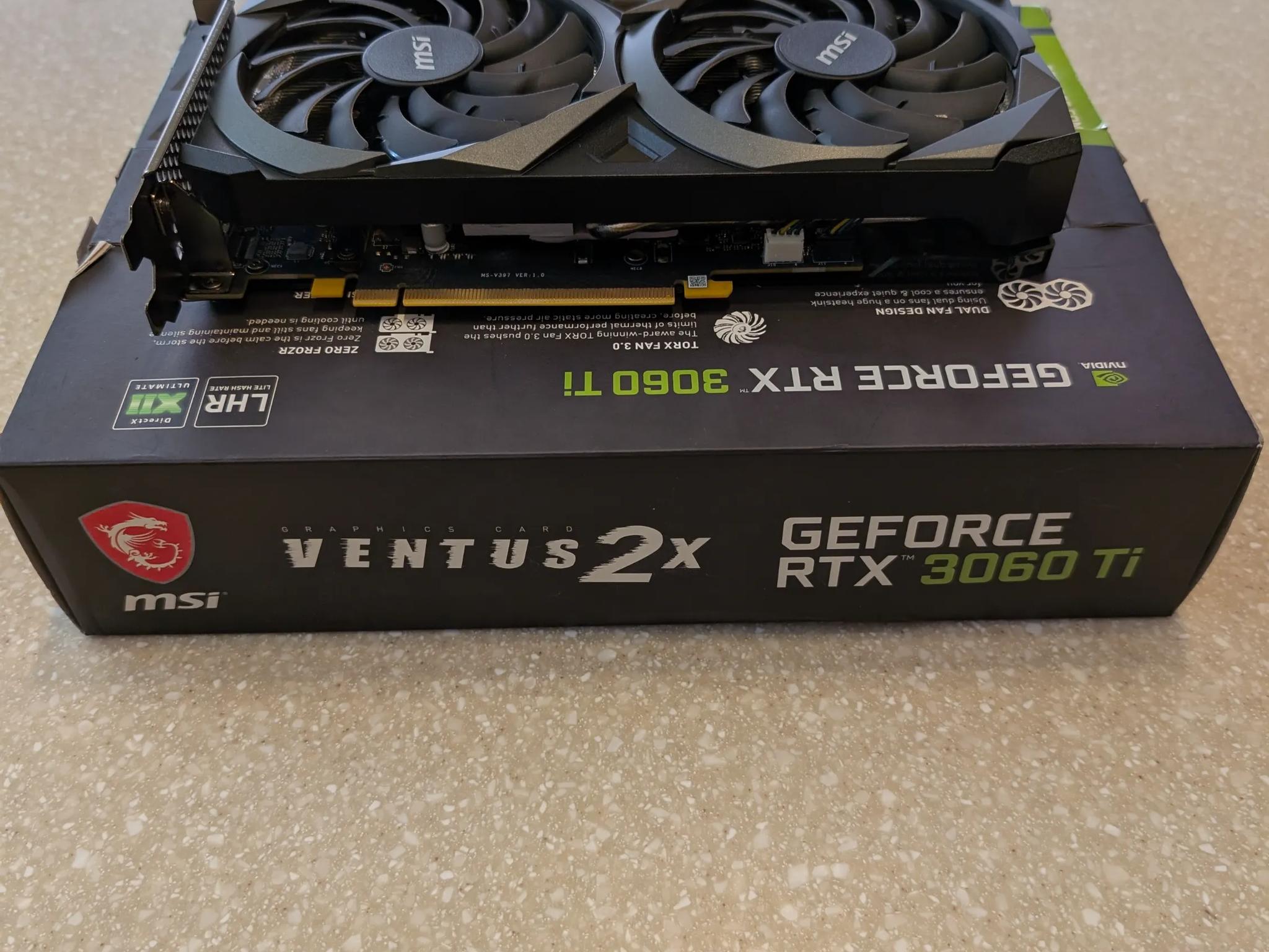 MSI Ventus 2X OC 3060 TI 8GB