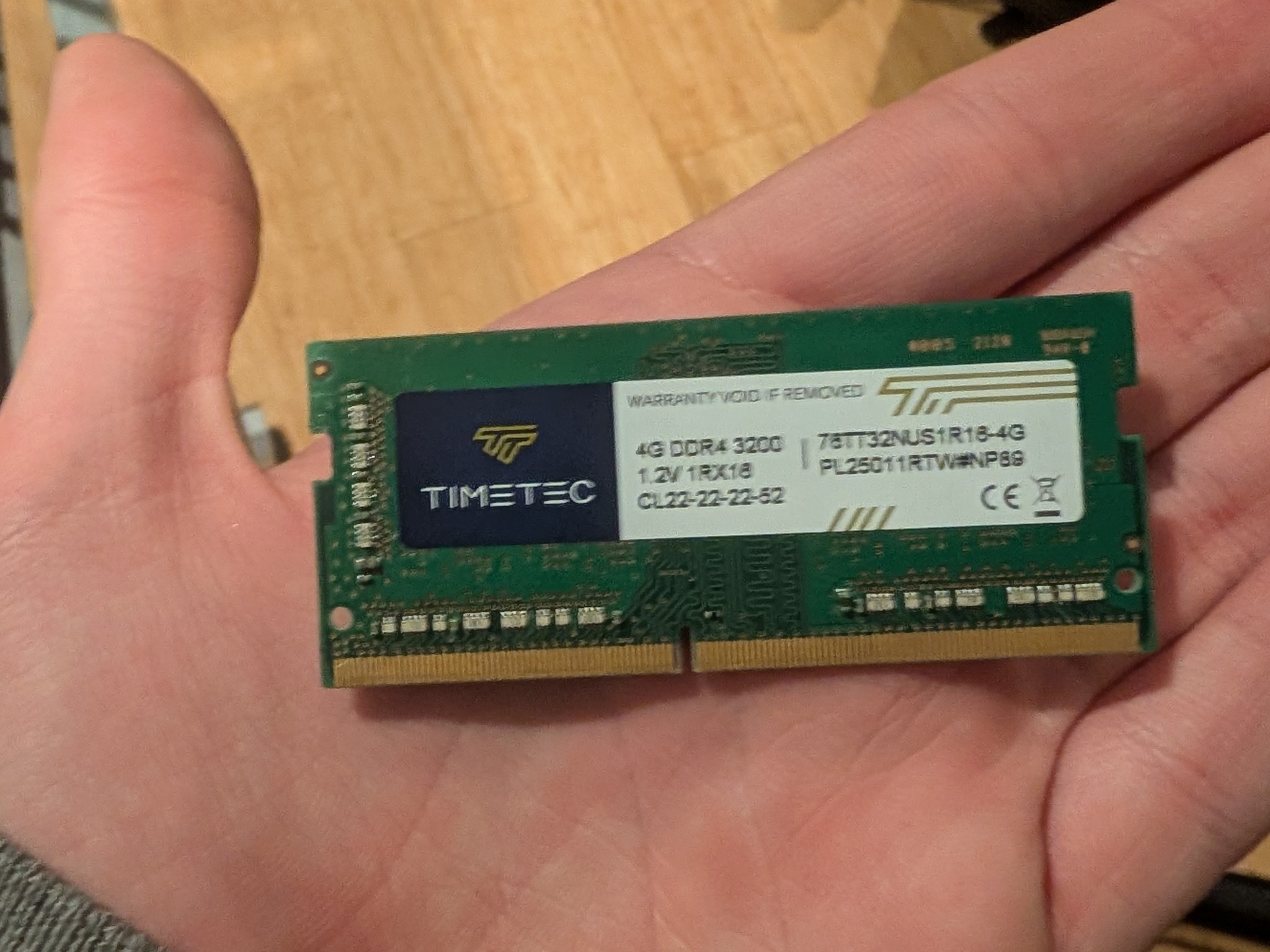 4gb 3200 MHz cl16 ddr4 sodium