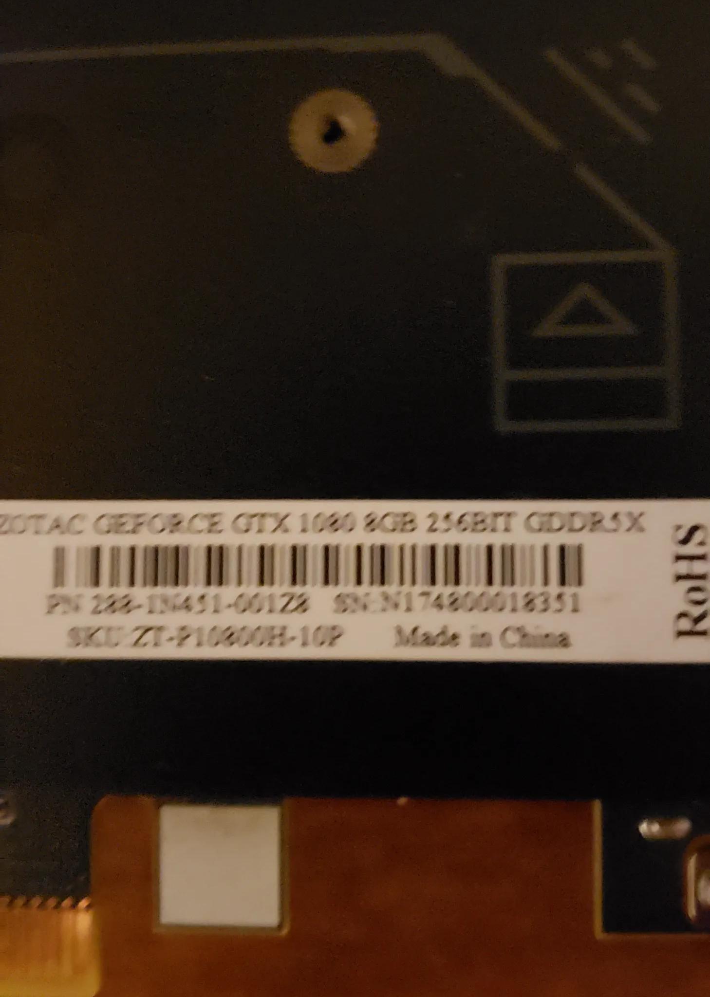 ZOTAC GTX 1080 Mini
