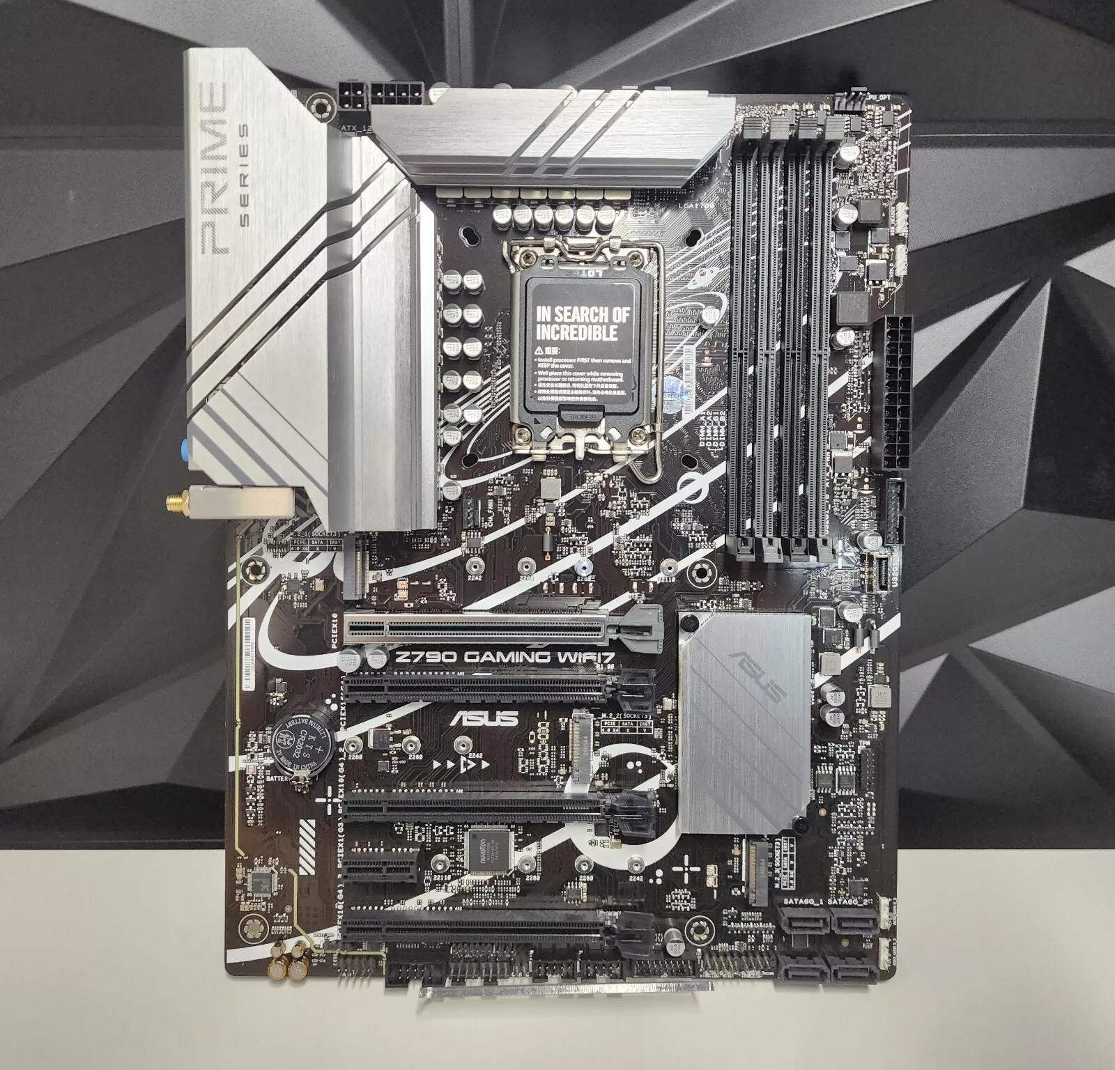 UPDATED BIOS ASUS Z790 GAMING WIFI7 DDR5 LGA 1700 MOTHERBOARD