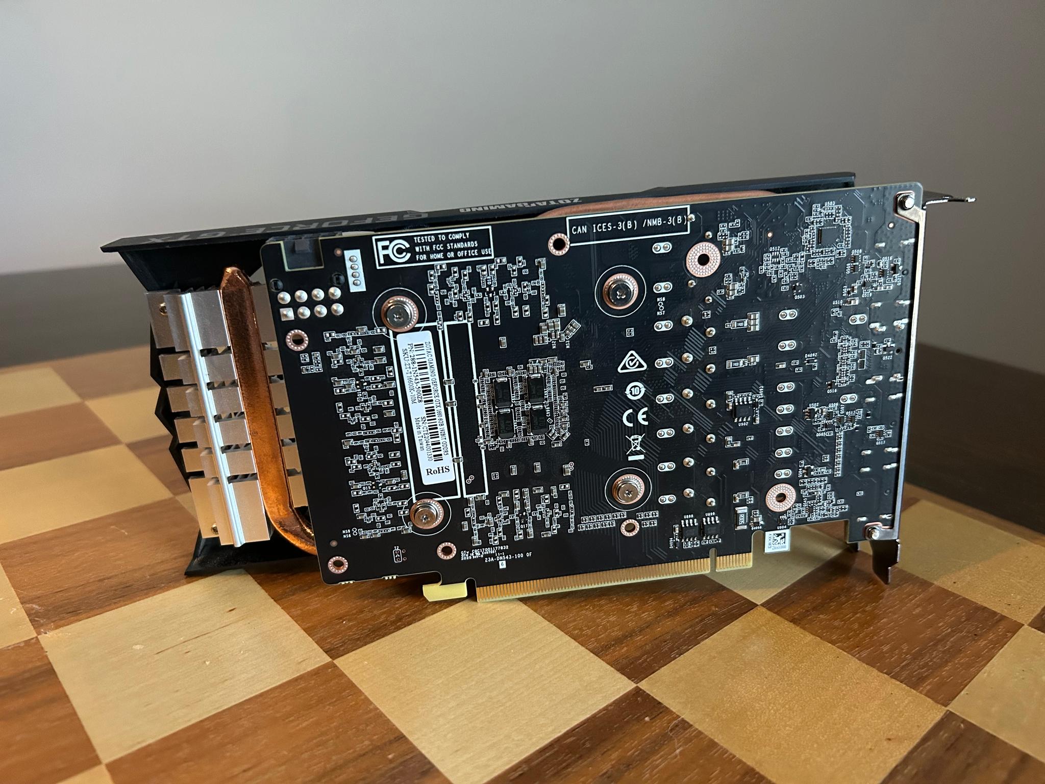 Zotac Gaming GTX 1660 6GB Graphics Card