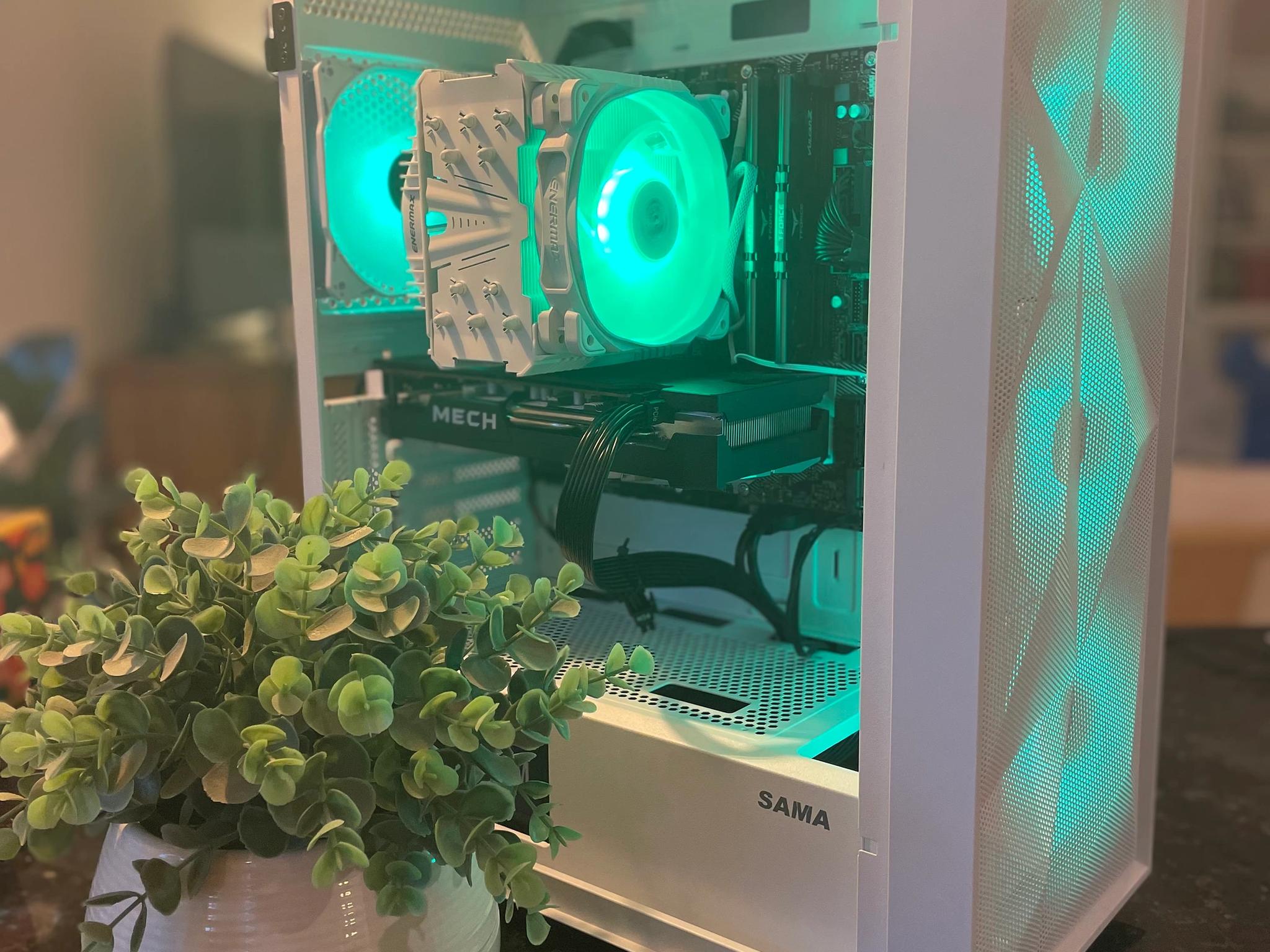 Rx 6600 XT Gaming PC / Ryzen 5 5600G / 16 GB RAM / 1TB NVMe