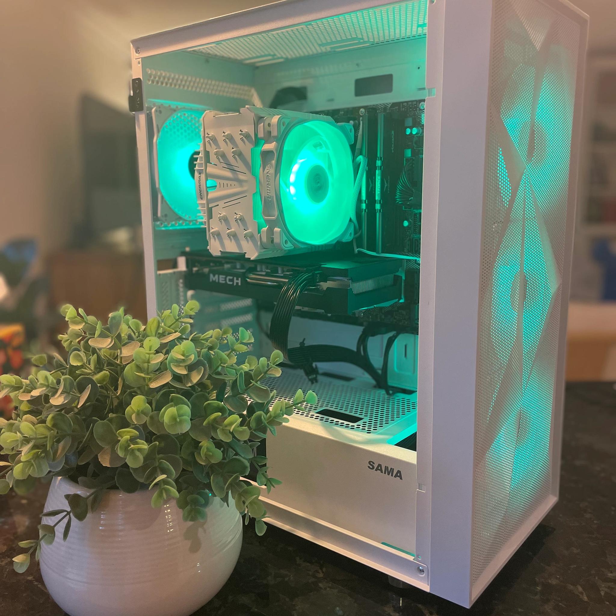 Rx 6600 XT Gaming PC / Ryzen 5 5600G / 16 GB RAM / 1TB NVMe