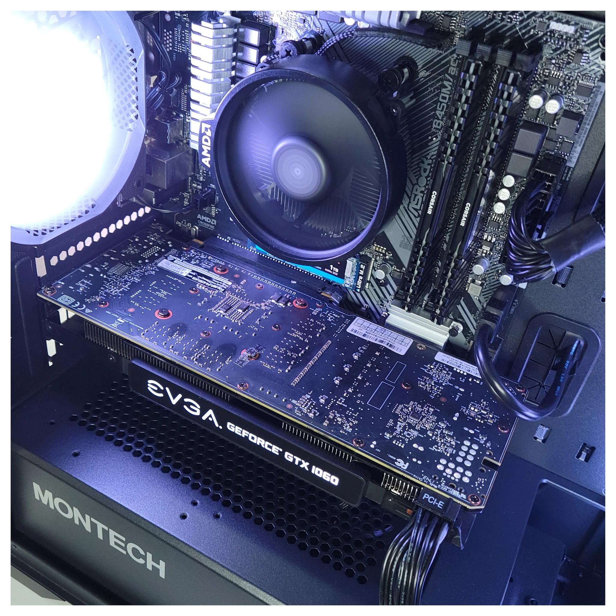 GTX 1060 | Ryzen 5 2600 | Wi-Fi | 1080p Gaming PC