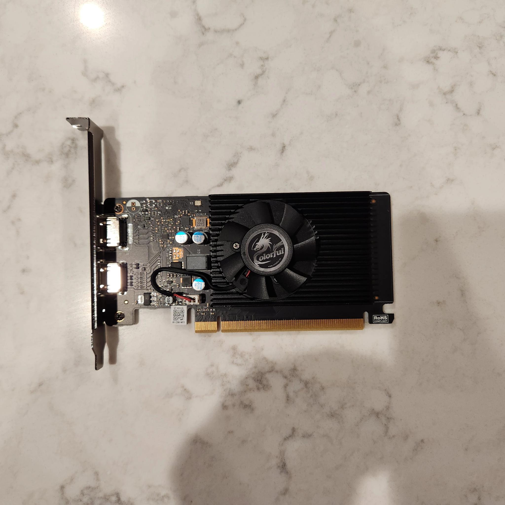 GT 1010 DDR4 (Colorful LP) - Brand new open box