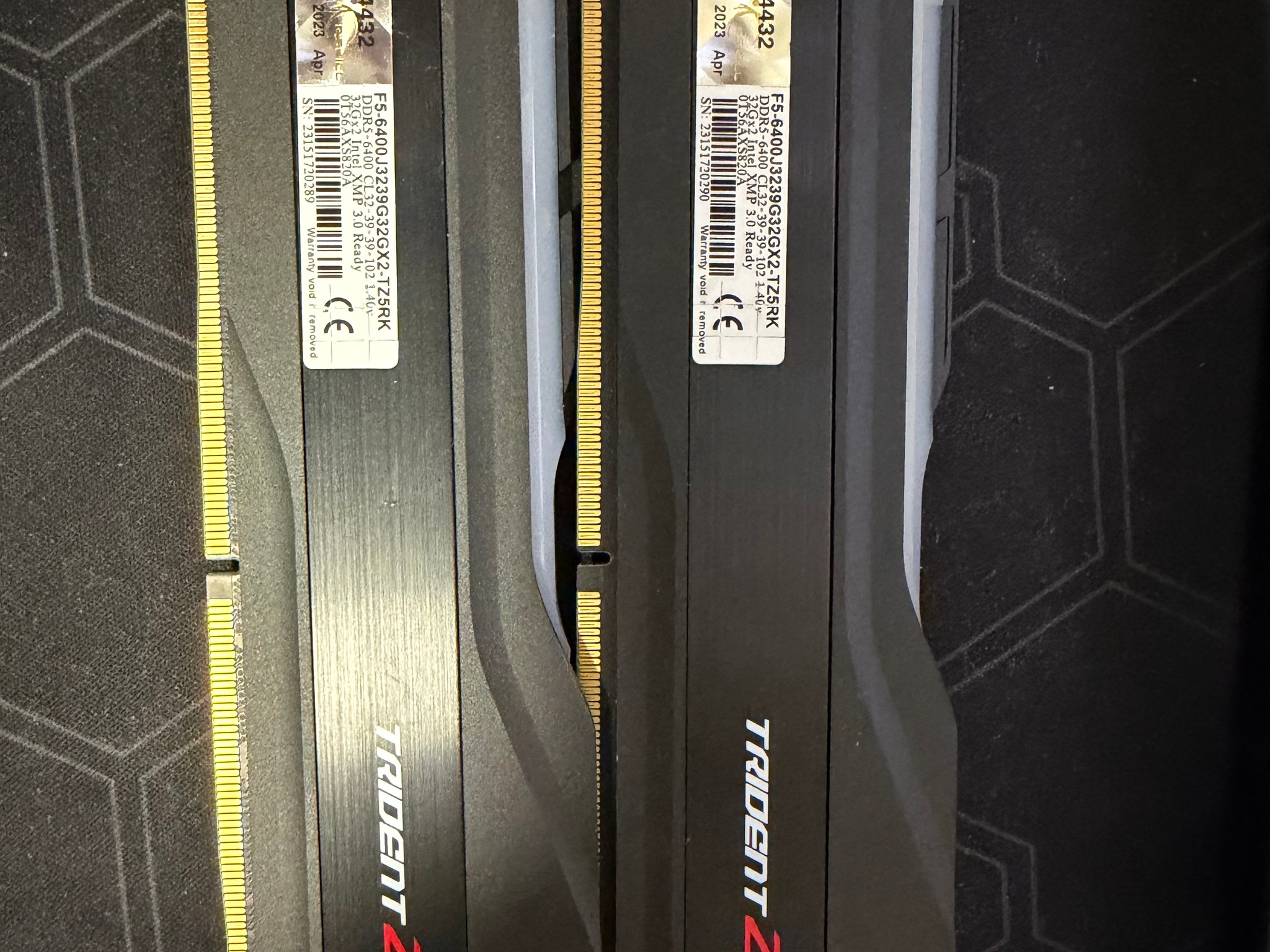 G.Skill Trident Z 64Gb DDR5 6400MHZ