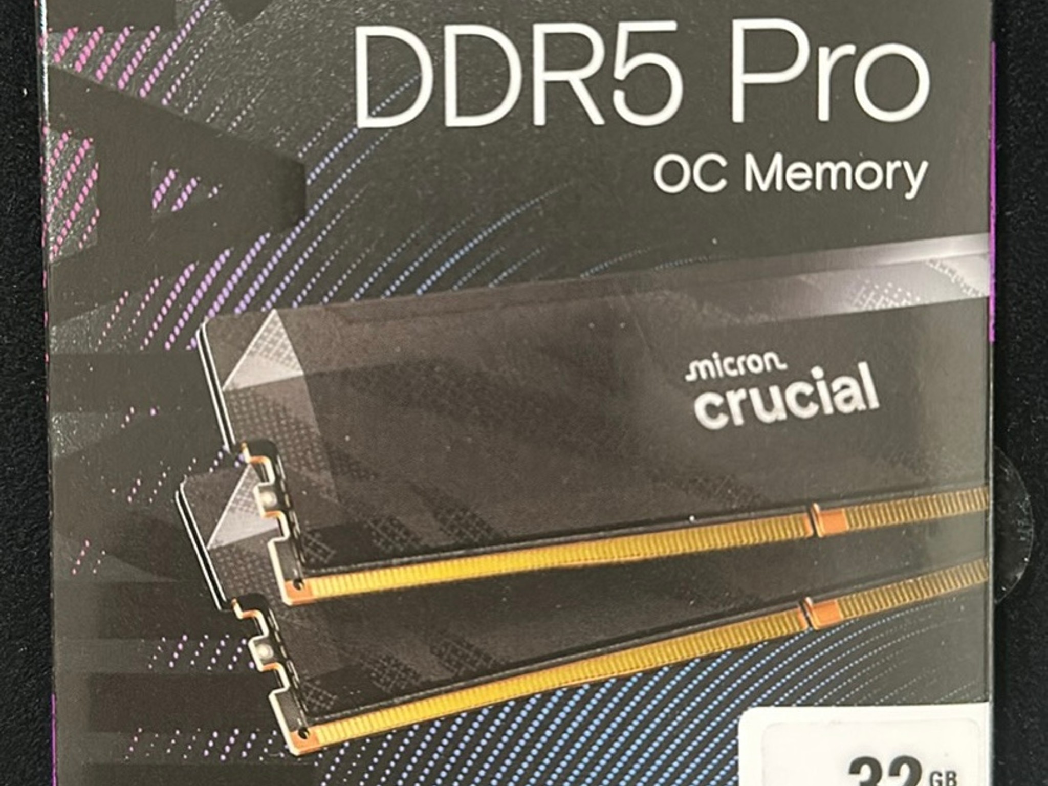 Crucial 32GB Pro DDR5 6400 MHz Memory Kit 2 x 16GB CL32