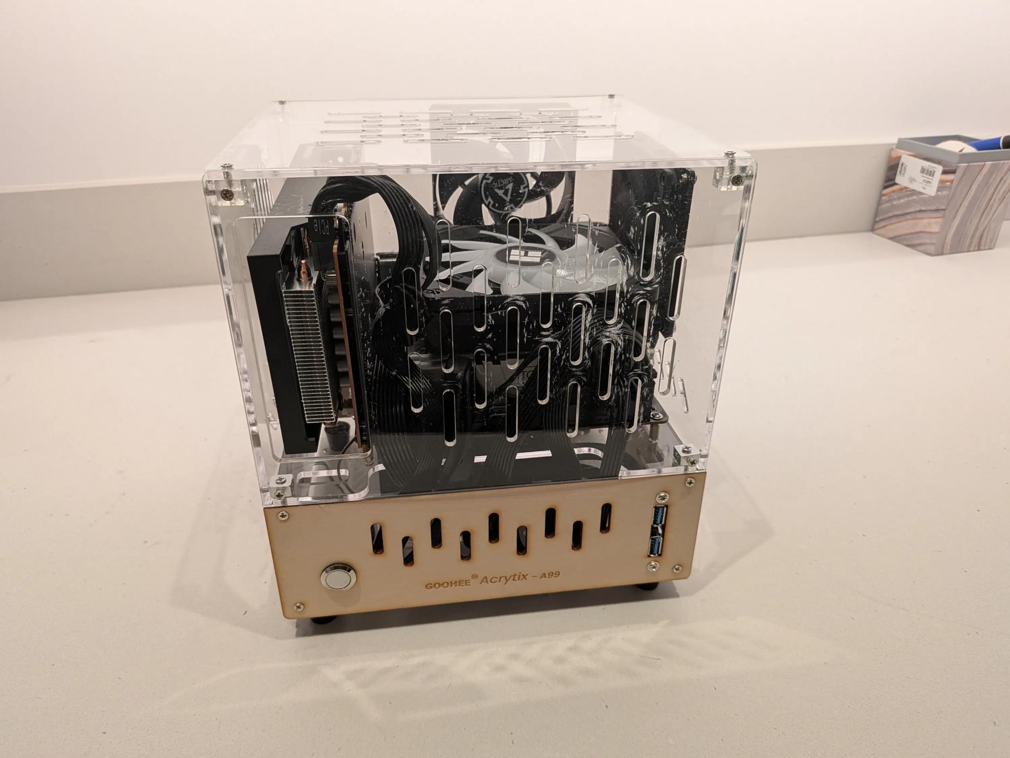 Invisible Man - RX 7600, Ryzen 5 5600, 32 GB RAM, 2 TB Gen 4 NVME, RGB