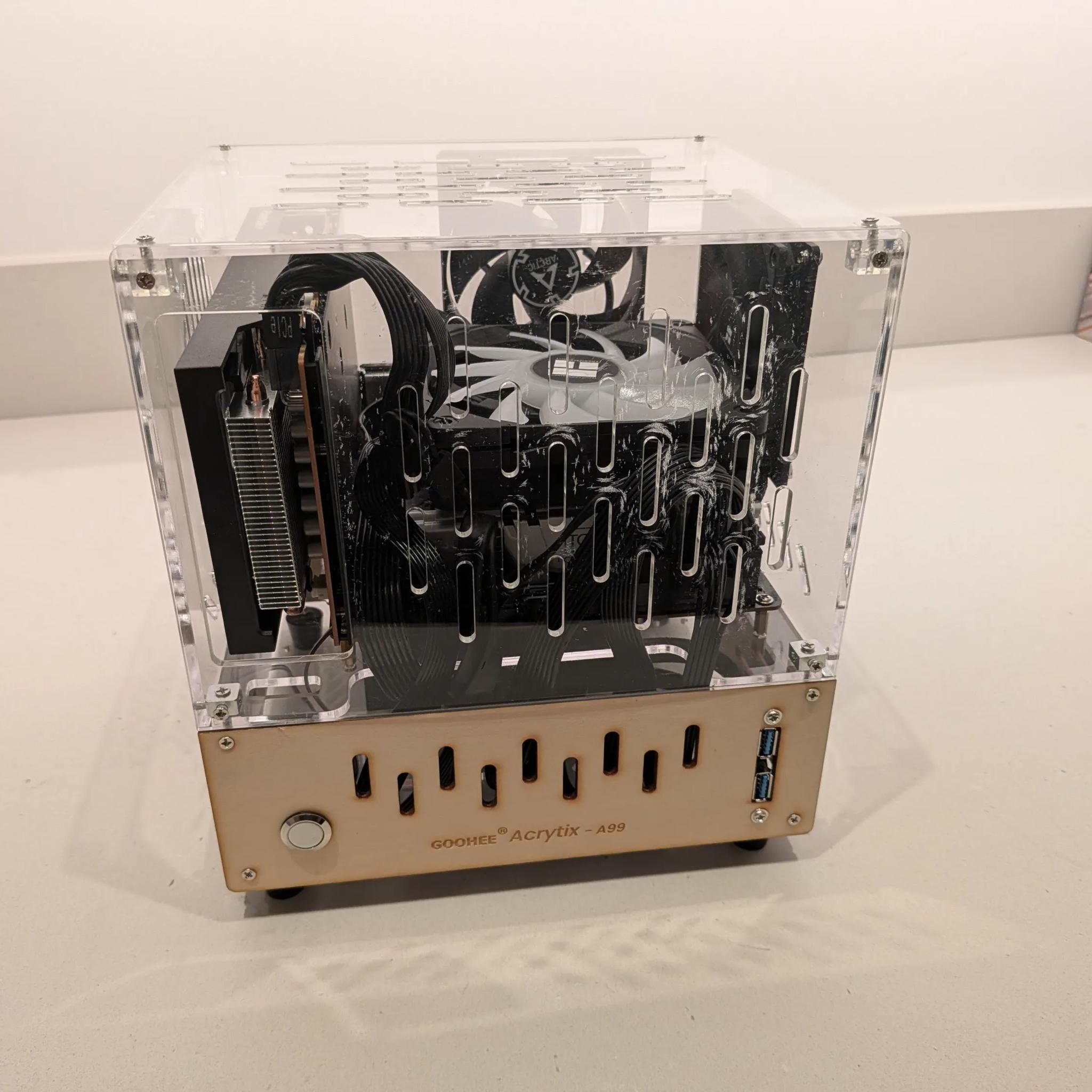 Invisible Man - RX 7600, Ryzen 5 5600, 32 GB RAM, 2 TB Gen 4 NVME, RGB
