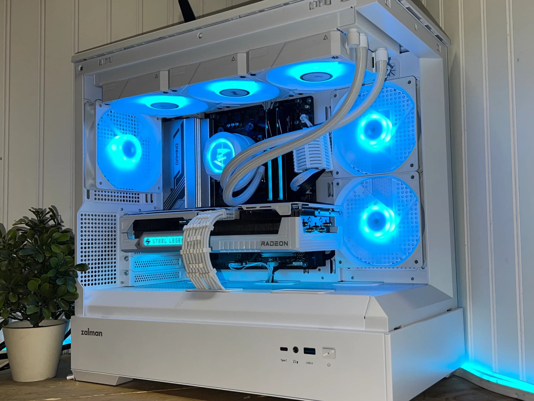 ARK ANGLE 1440p/4k 7800x3D/9070XT/B650/32gDDR5/2TB NVME/1000w/360AIO B tier PSU