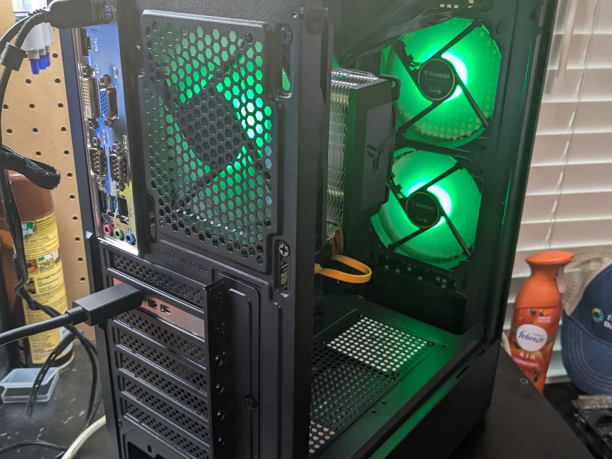 Ultra Budget RGB | i5-4570S, 16GB RAM, 480GB SSD, Nvidia 4GB Quadro, RGB, WiFi, Warranty