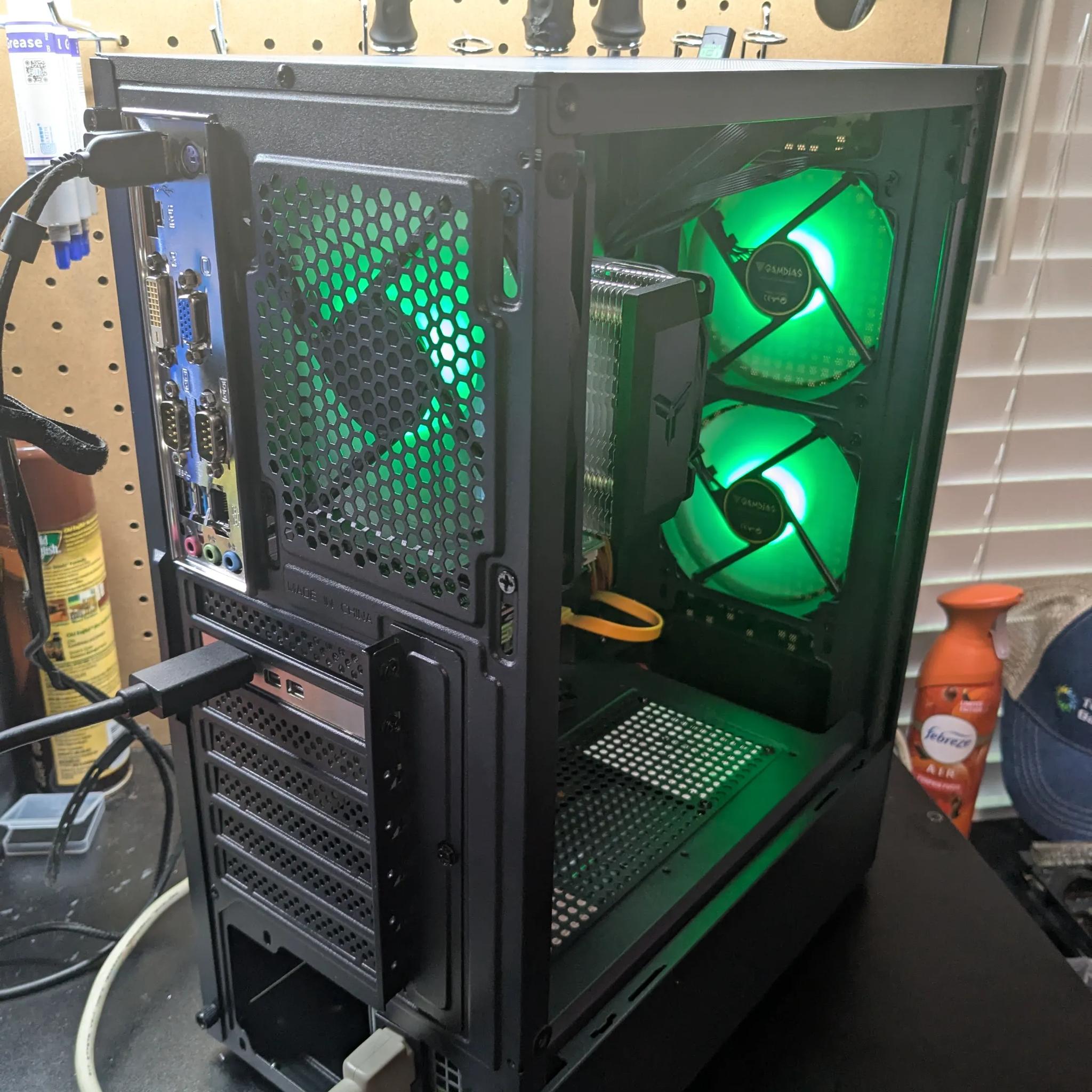 Ultra Budget RGB | i5-4570S, 16GB RAM, 480GB SSD, Nvidia 4GB Quadro, RGB, WiFi, Warranty