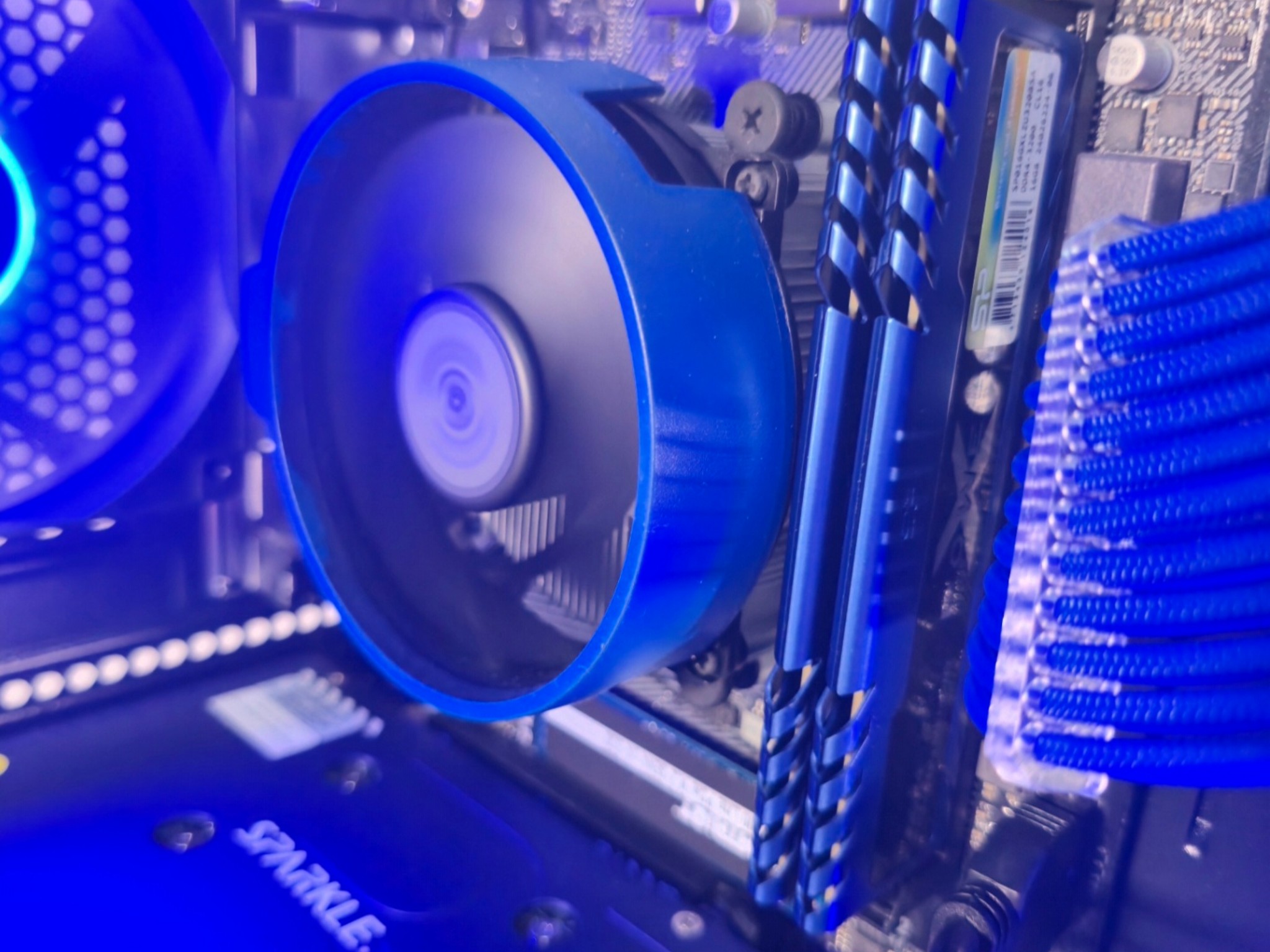 🟦Big Blue V3🟦 Ryzen 5 4500 | 32gb ddr4 | Arc b570 Gaming PC