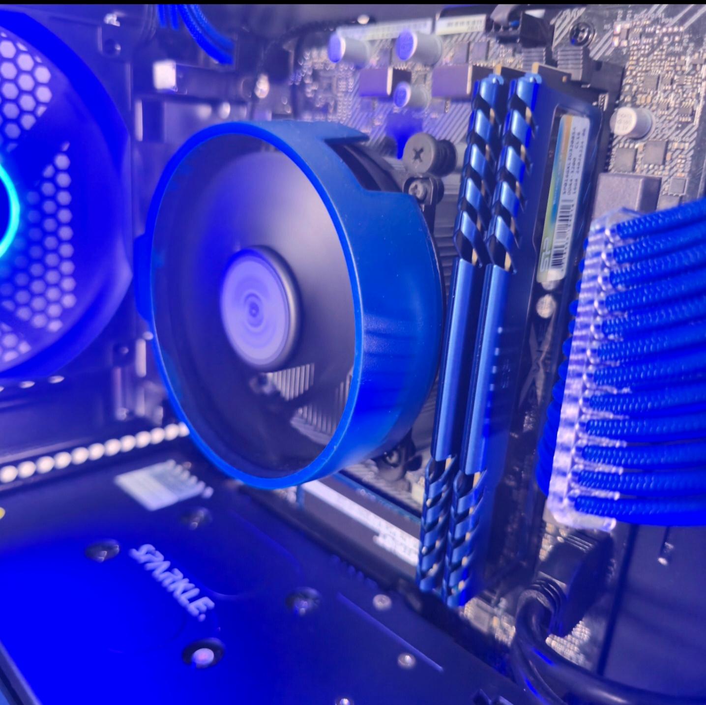 🟦Big Blue V3🟦 Ryzen 5 4500 | 32gb ddr4 | Arc b570 Gaming PC