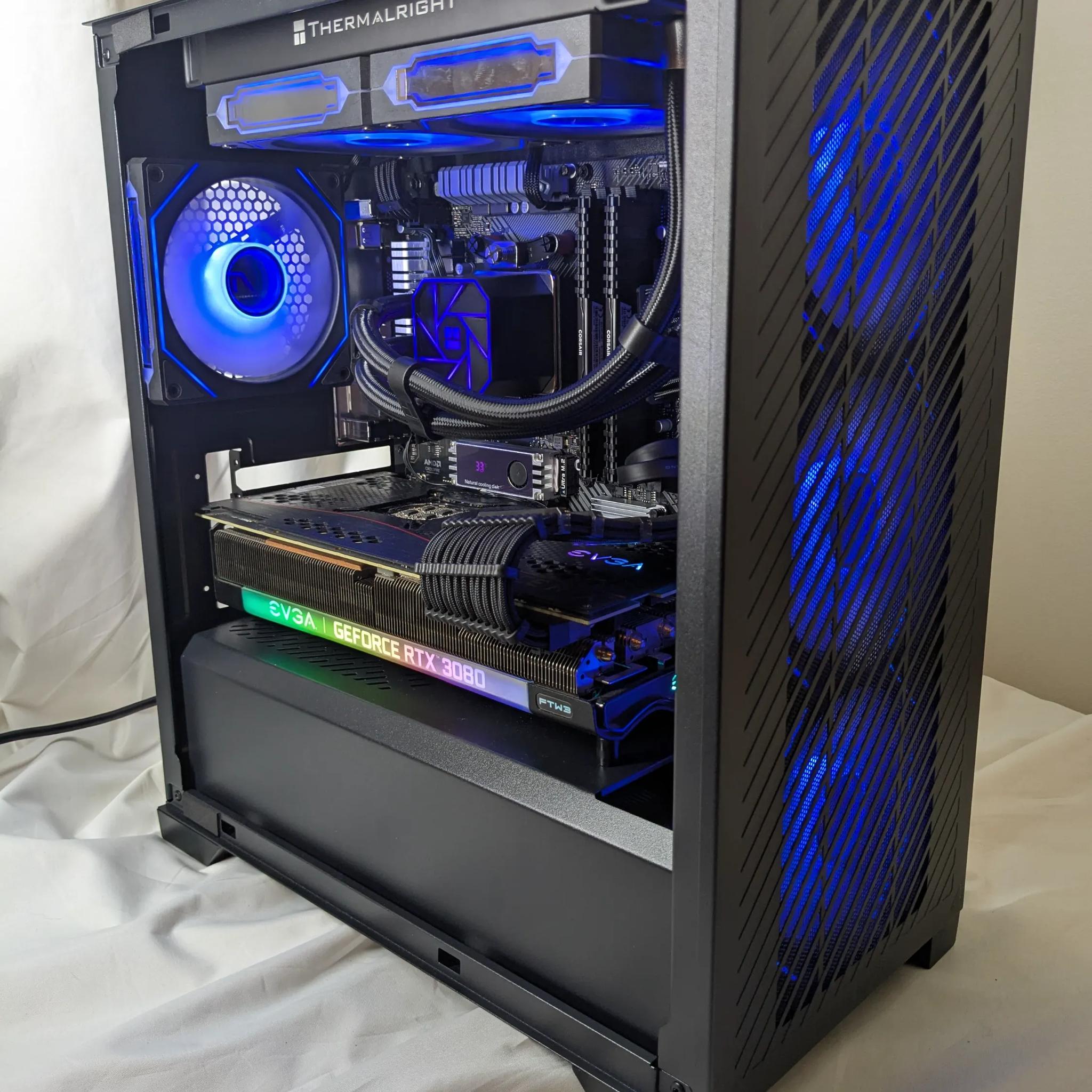 🔥 Custom Gaming PC – RTX 3080 | Ryzen 9 3900X | 32GB RAM | 1TB NVMe 🔥