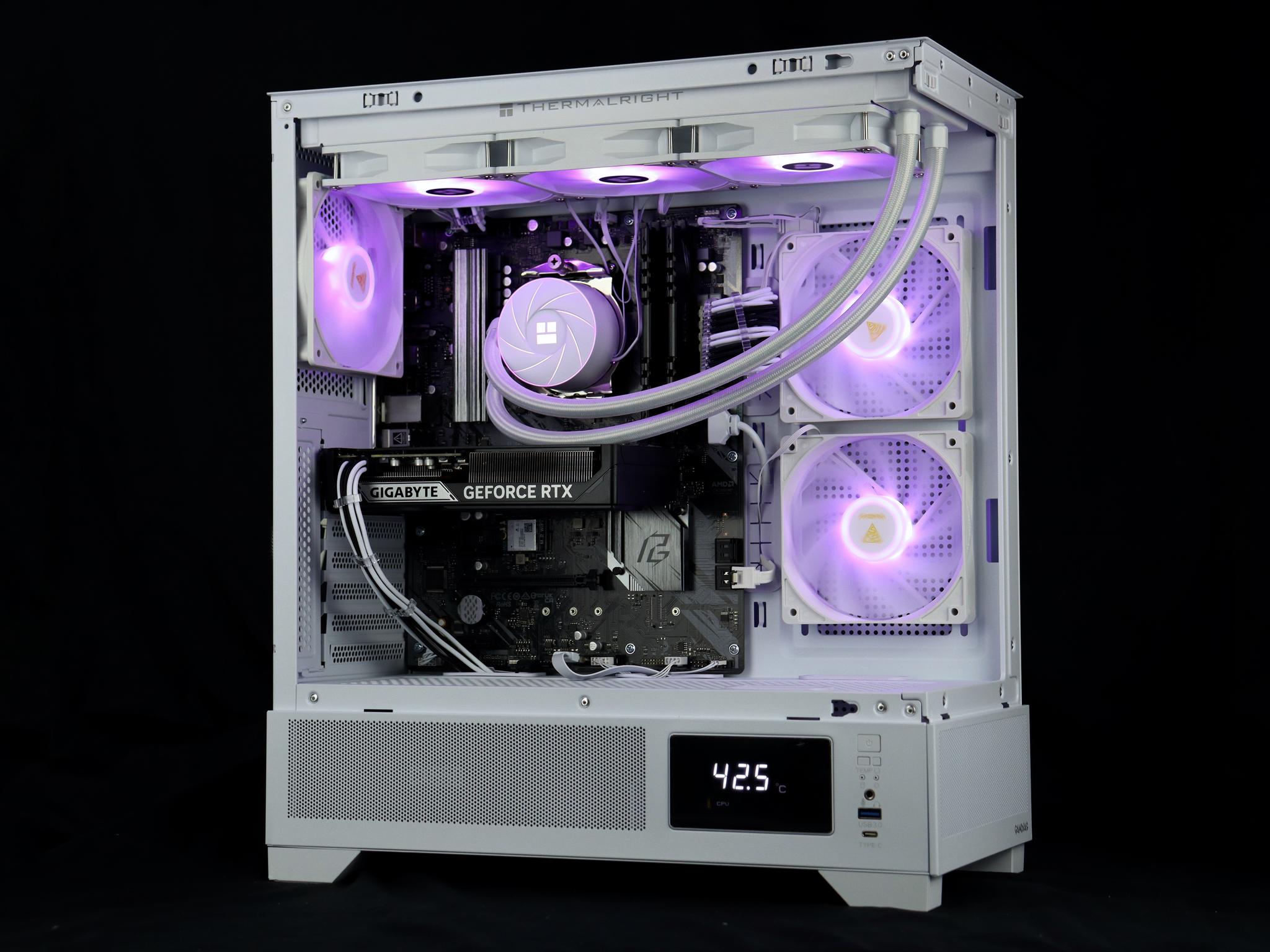 🧊❄️🧊 White Gaming PC – RTX 5060 TI, Ryzen 7 5800XT, 32GB RAM, 1TB SSD - WiFi 🧊❄️🧊
