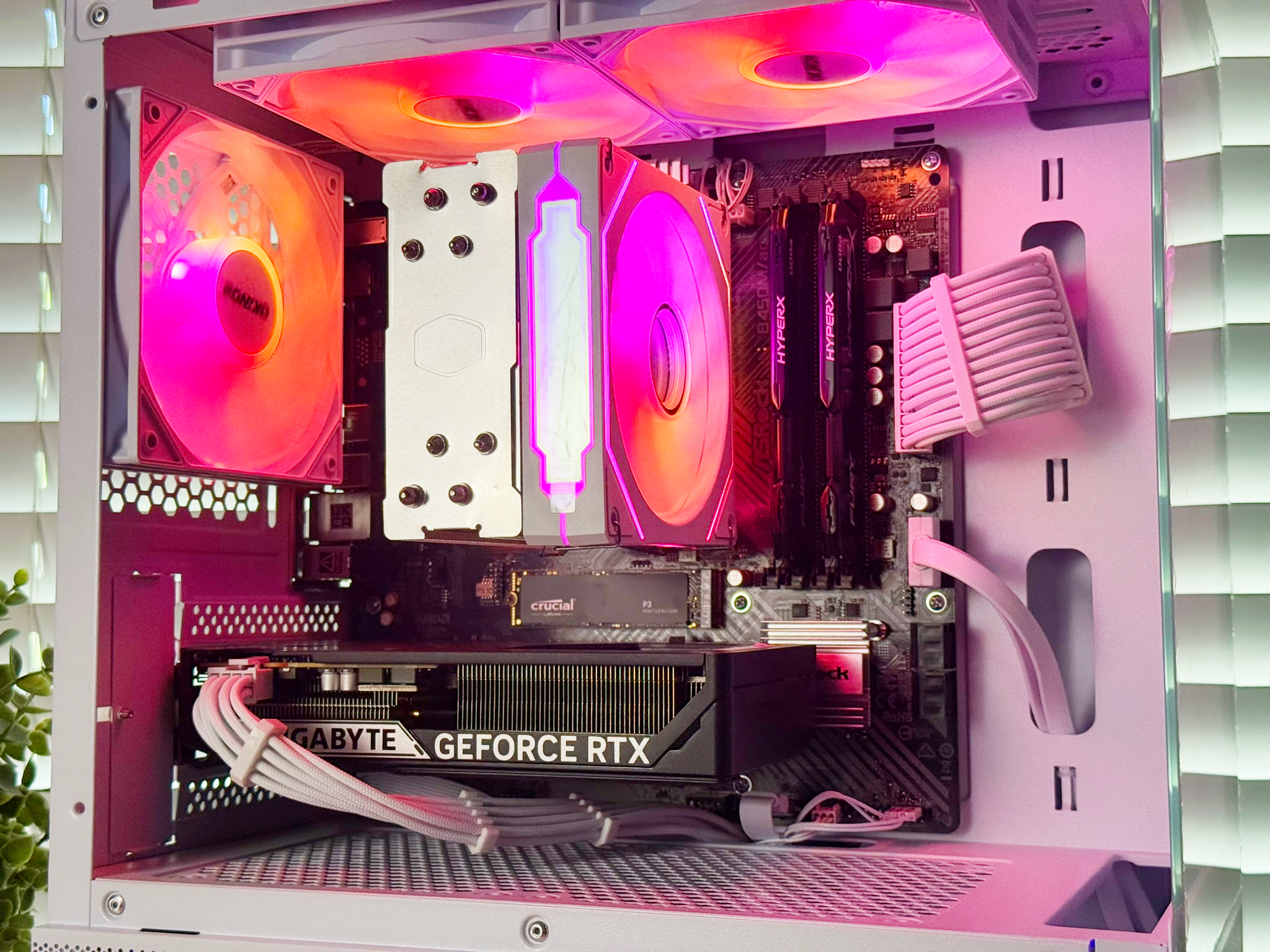 🔥 SUNSET Gaming PC - RTX 5060, Ryzen 5 5500, 16gb, 1tb NVME