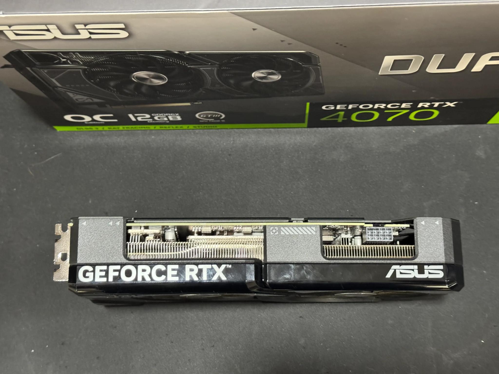 Asus Dual GeForce RTX 4070 12GB GDDR6X VRAM Graphics Card - (DUAL-RTX4070-O12G)
