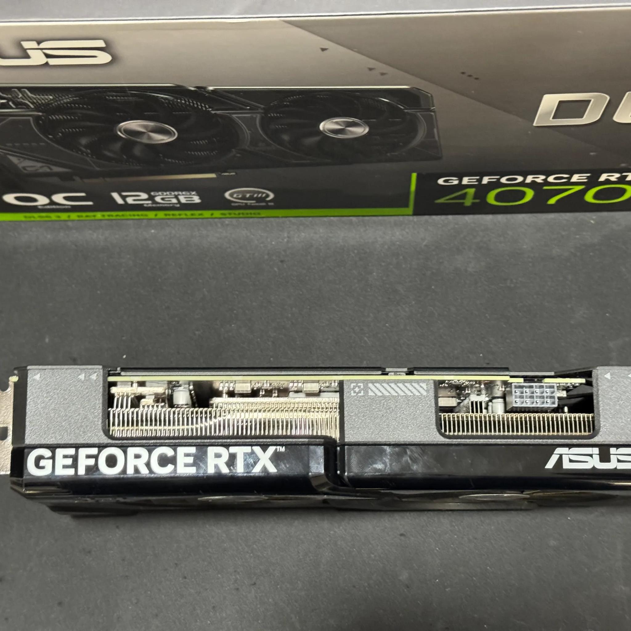 Asus Dual GeForce RTX 4070 12GB GDDR6X VRAM Graphics Card - (DUAL-RTX4070-O12G)